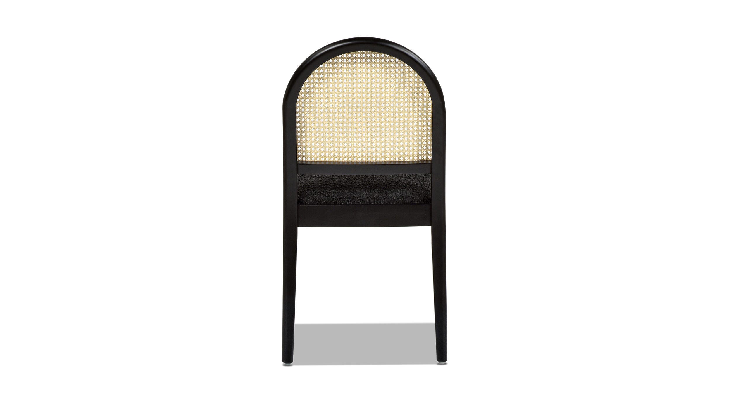 Jennifer Taylor Home Panama Side Dining Chair (Set of 2), Ebony Black, large