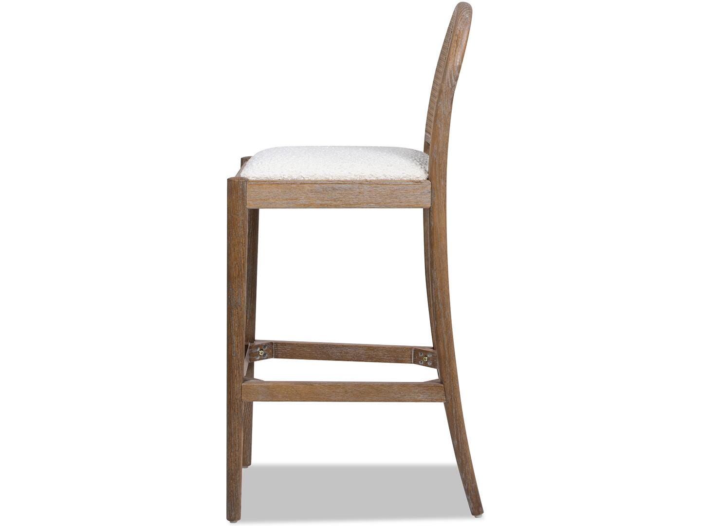 Jennifer Taylor Home Panama Bar Height Bar Stool (Set of 2), Ivory White, large