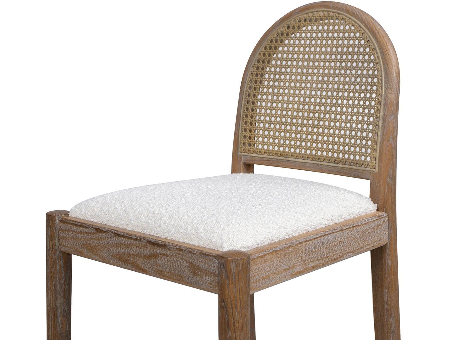 Jennifer Taylor Home Panama Bar Height Bar Stool (Set of 2), Ivory White, large