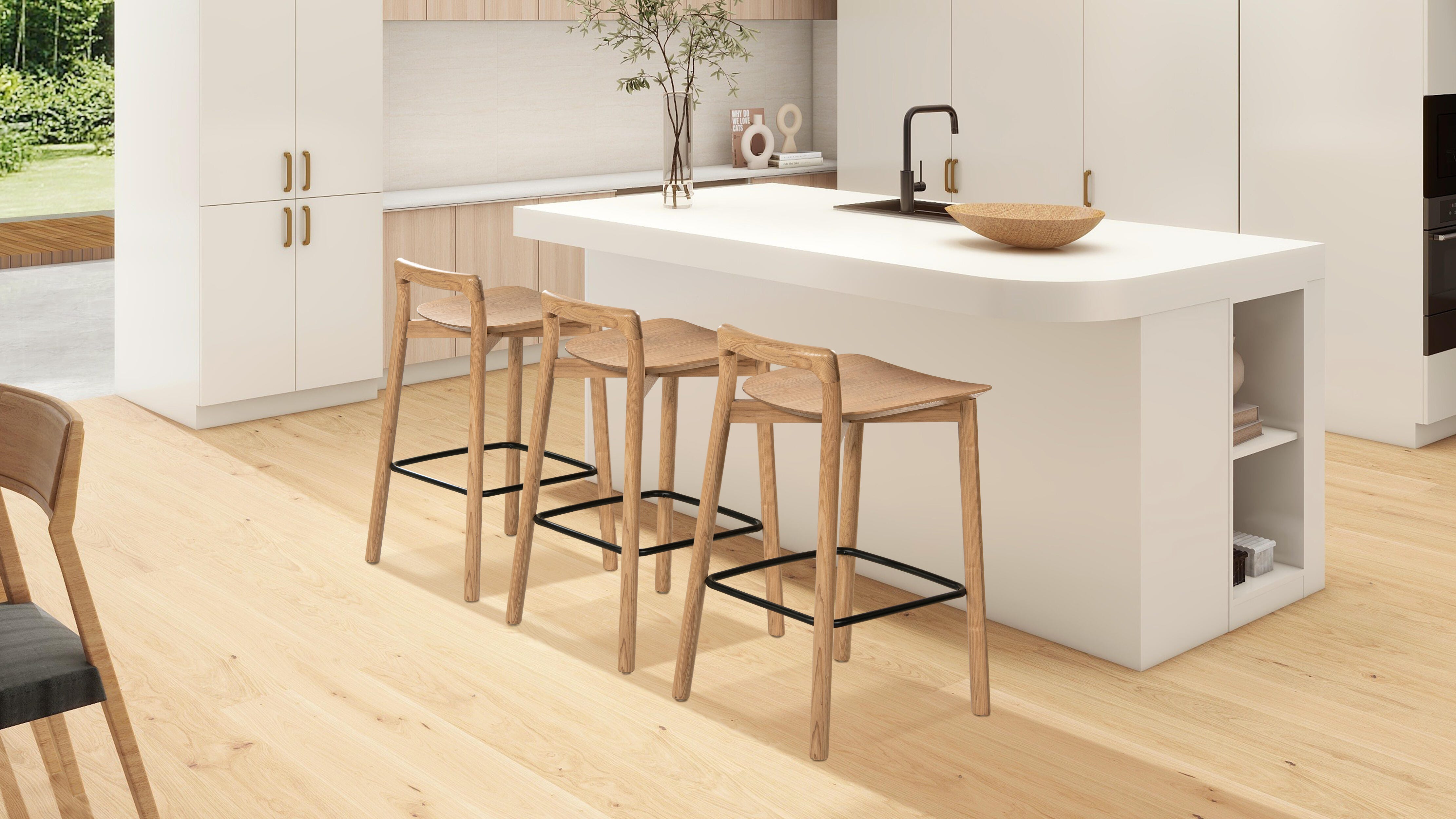 Jennifer Taylor Home Sven Low Back Counter Height Bar Stool, , large