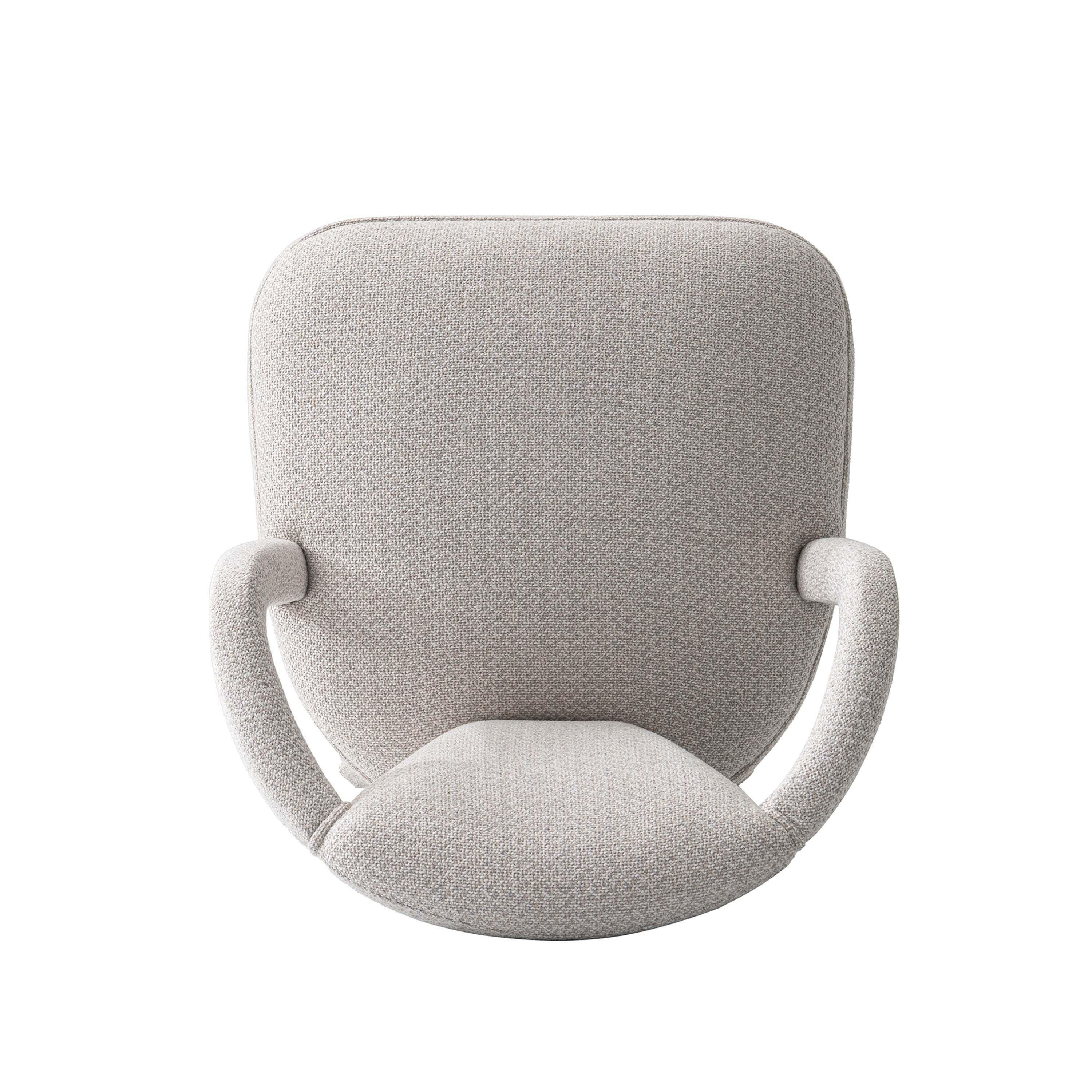 Manhattan Comfort Palmer Dining Armchair, Silver Lining, large