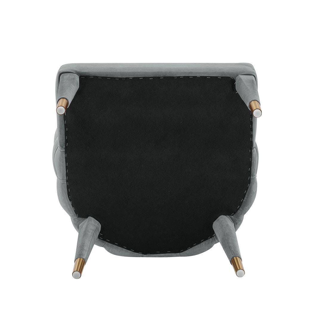 Manhattan Comfort Maya Dining Chair, Gray, large