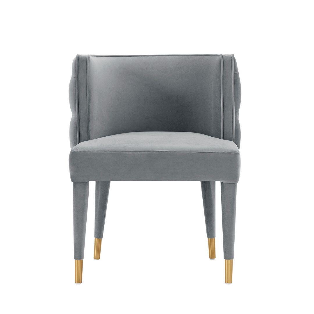Manhattan Comfort Maya Dining Chair, Gray, large