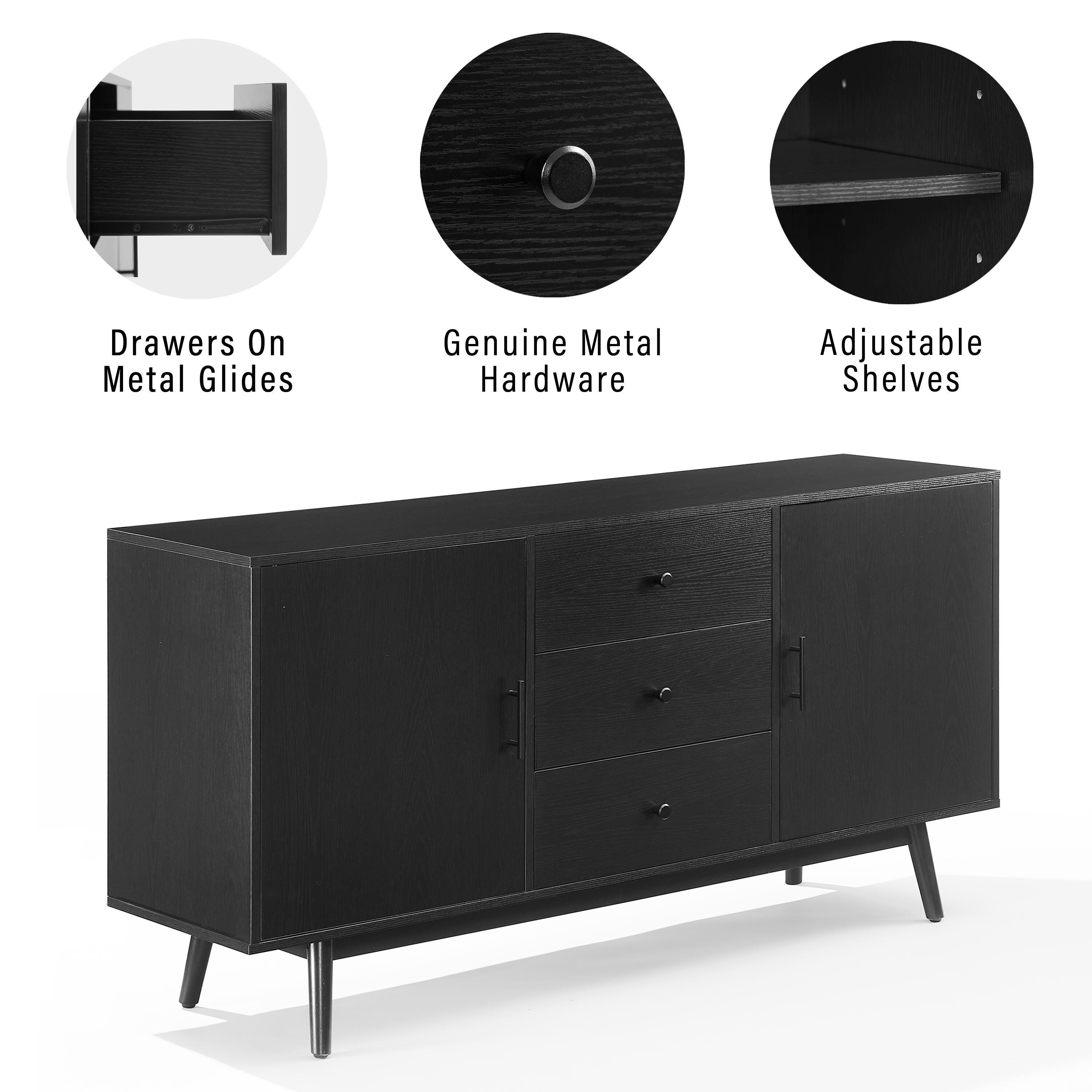 Crosley Furniture Lucas Sideboard, , large