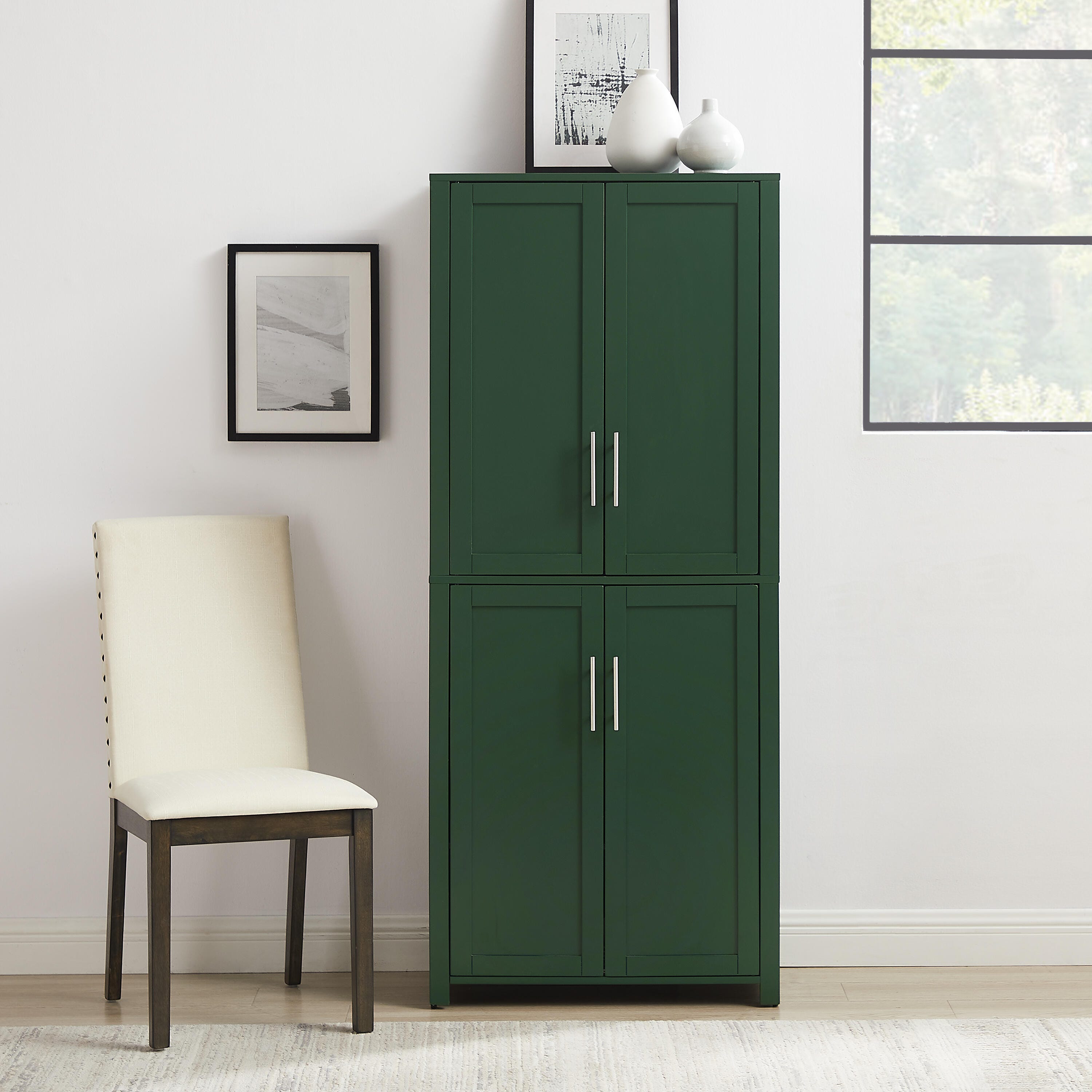 バンバラヤー（キャビネット） Crosley Furniture Savannah Kitchen Pantry Storage Cabinet | Ashley