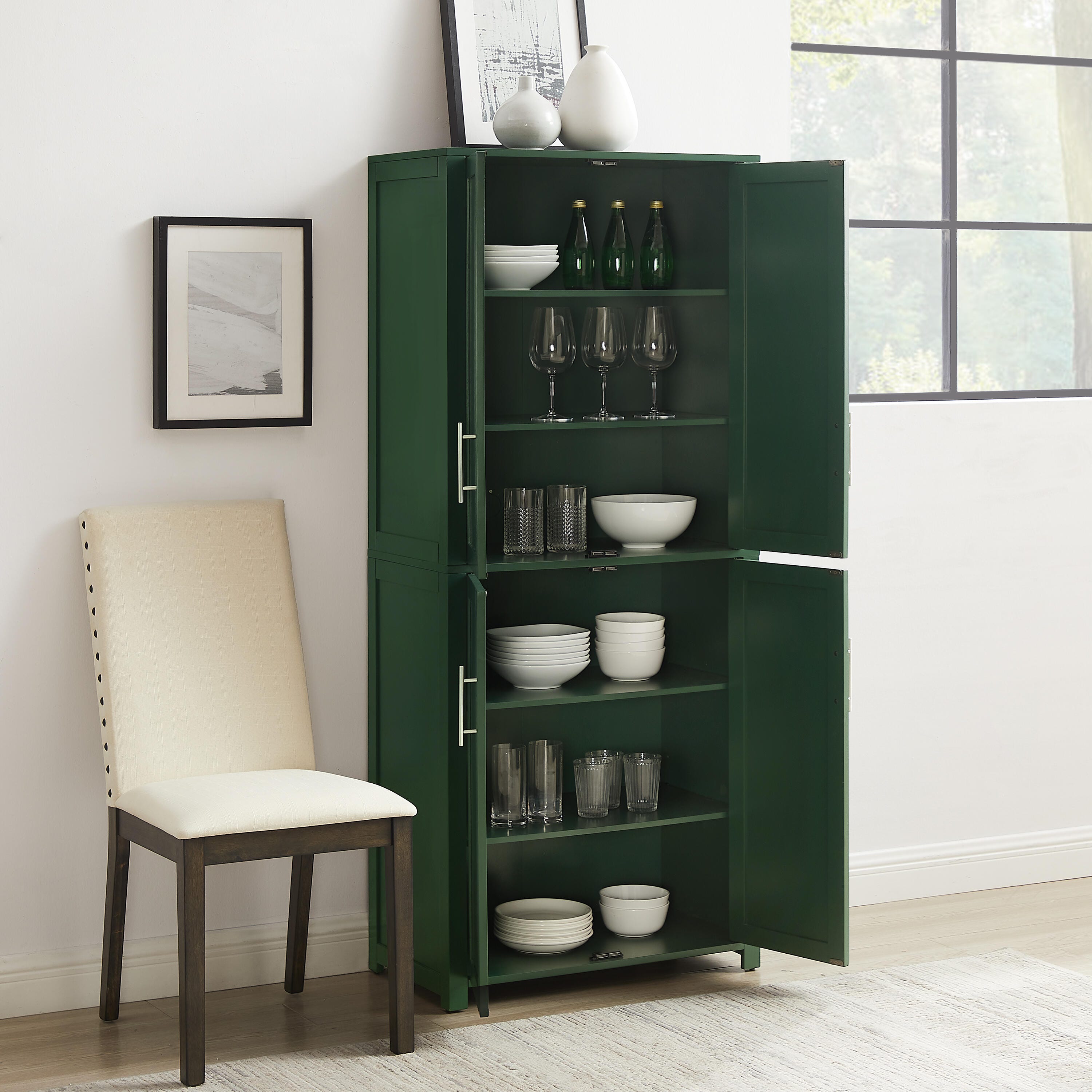 Crosley Furniture Savannah Kitchen Pantry Storage Cabinet | Ashley