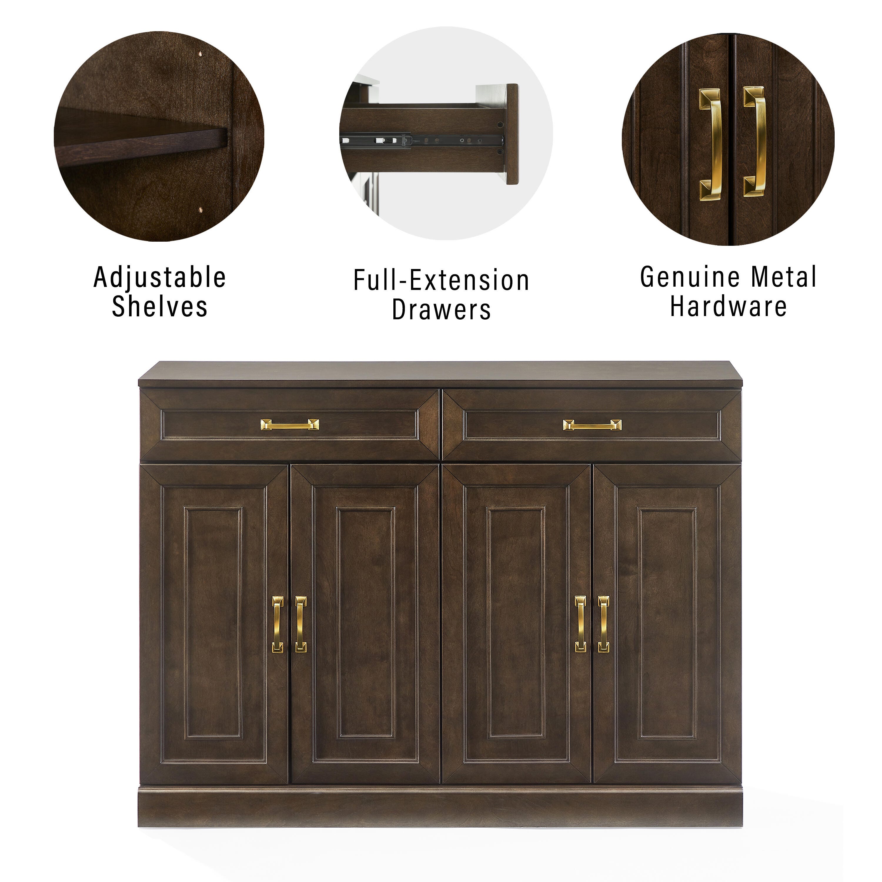 Crosley Furniture Stanton Sideboard | Ashley