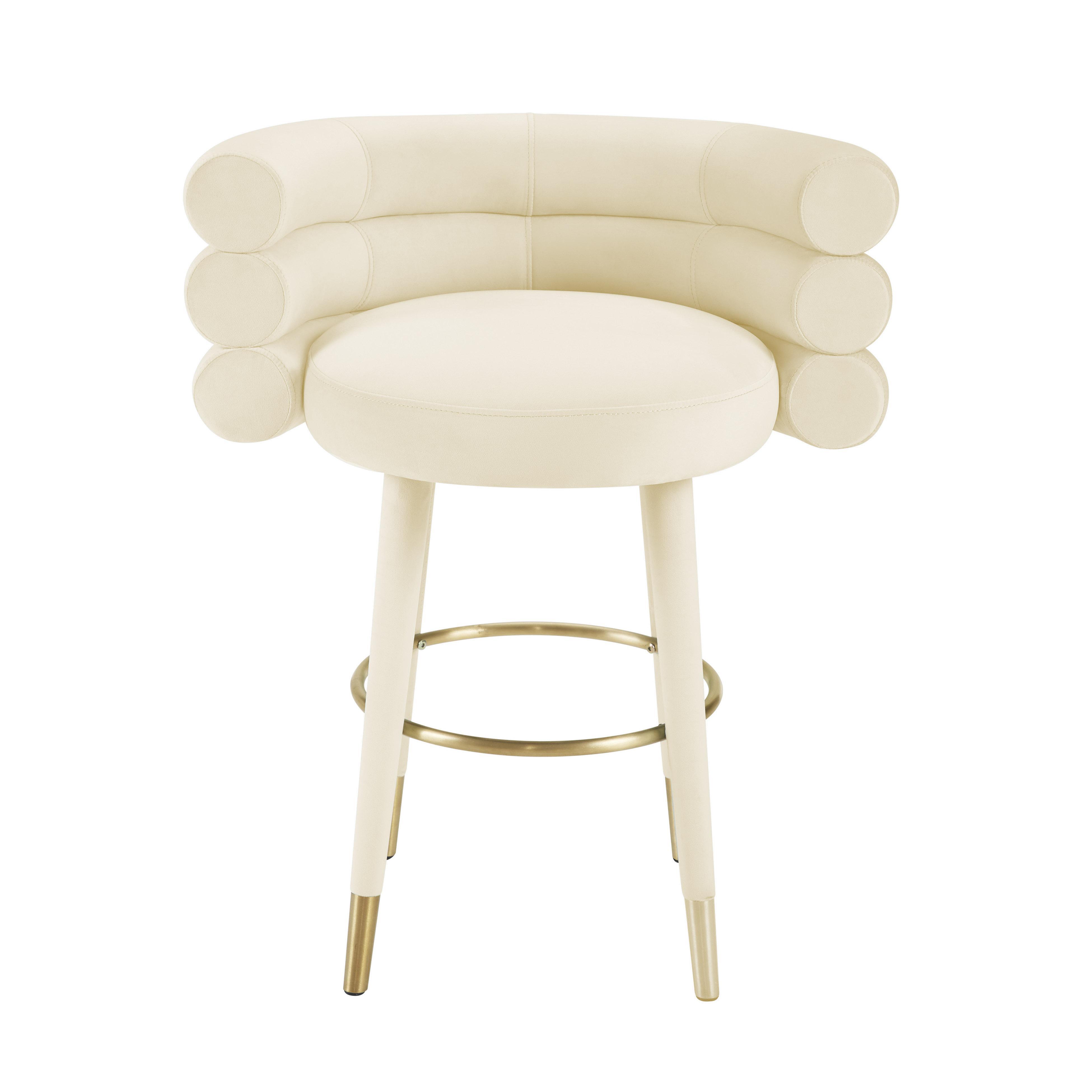 TOV Furniture Betty Counter Height Bar Stool, , large