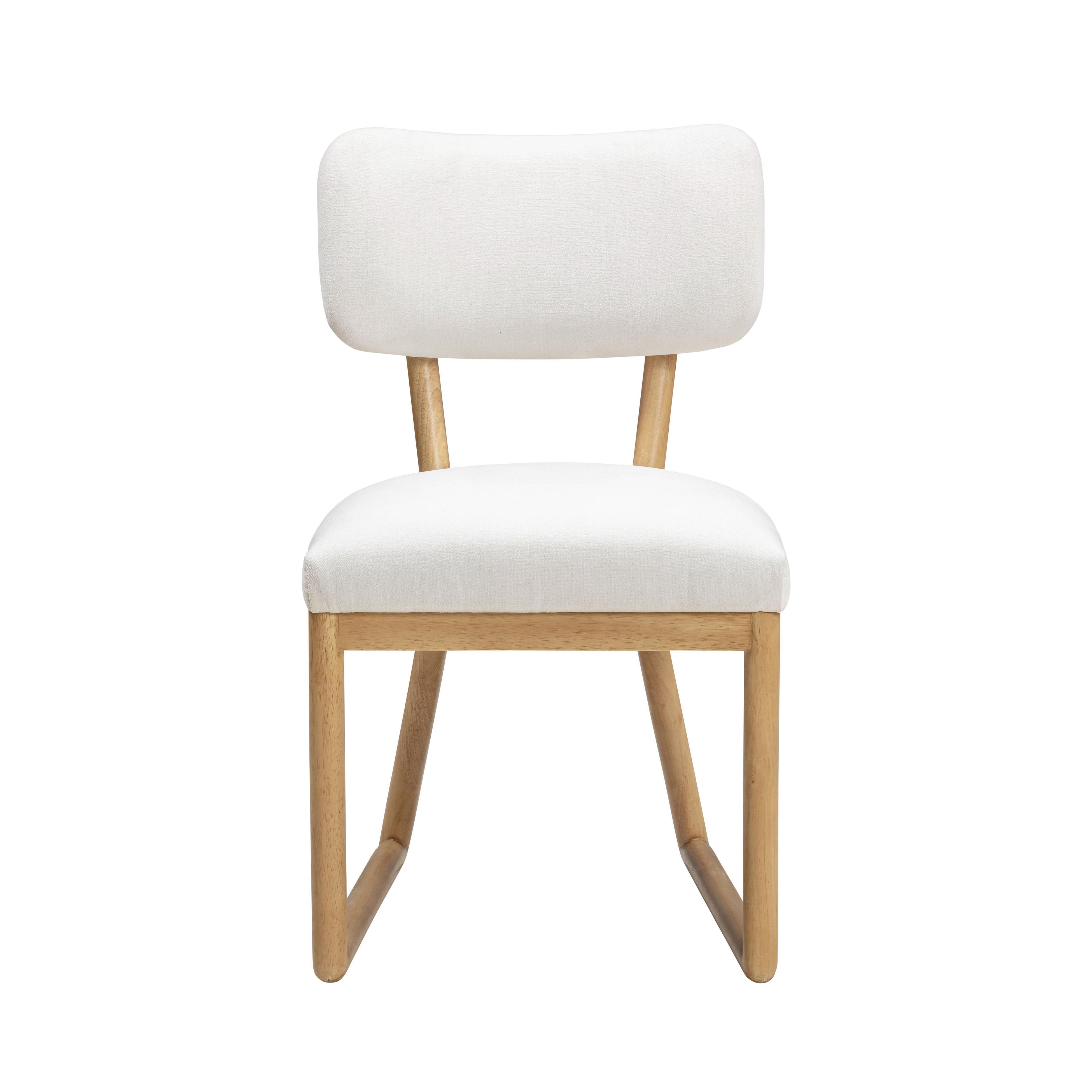 TOV Furniture Bobbie Dining Chair, Cream, large