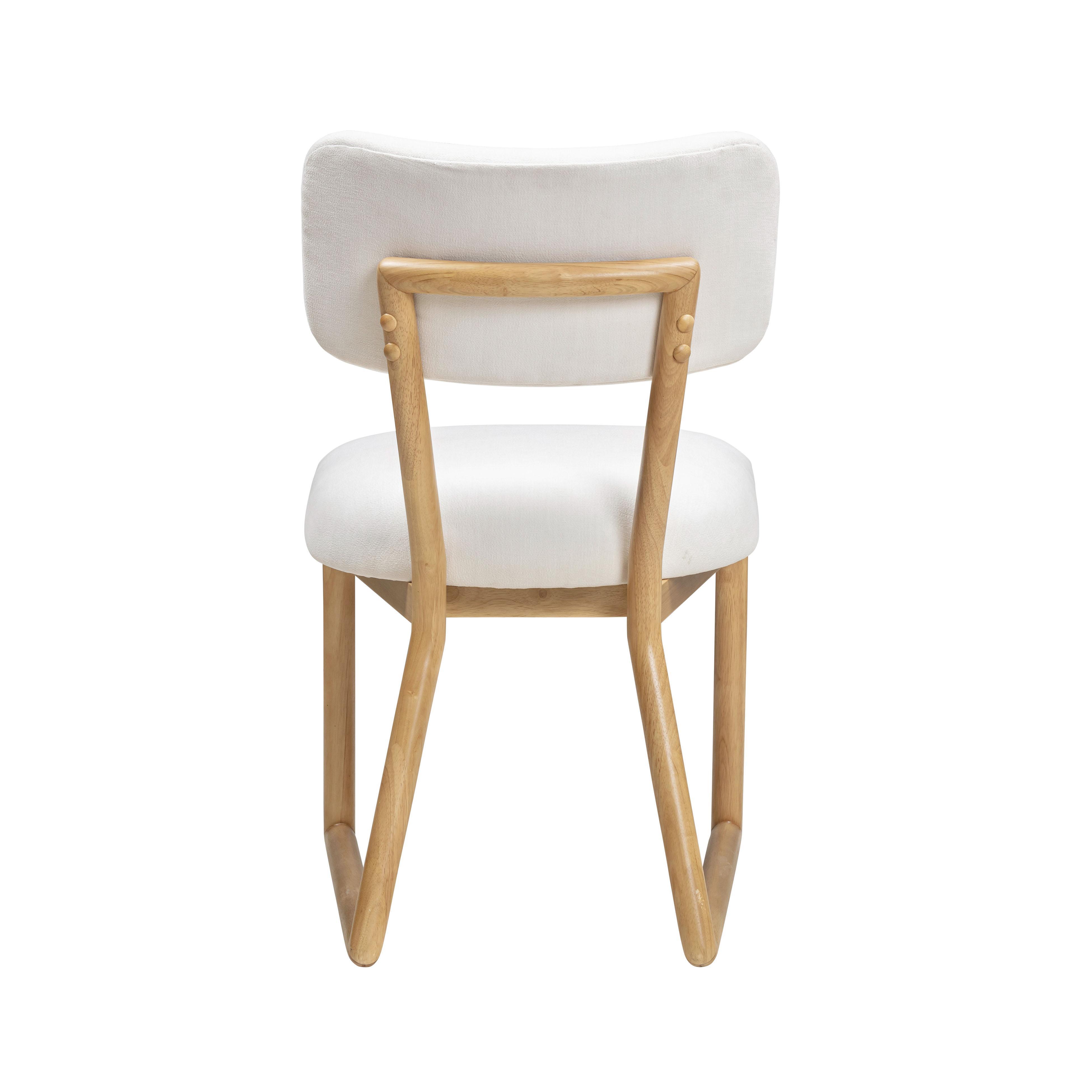TOV Furniture Bobbie Dining Chair, Cream, large