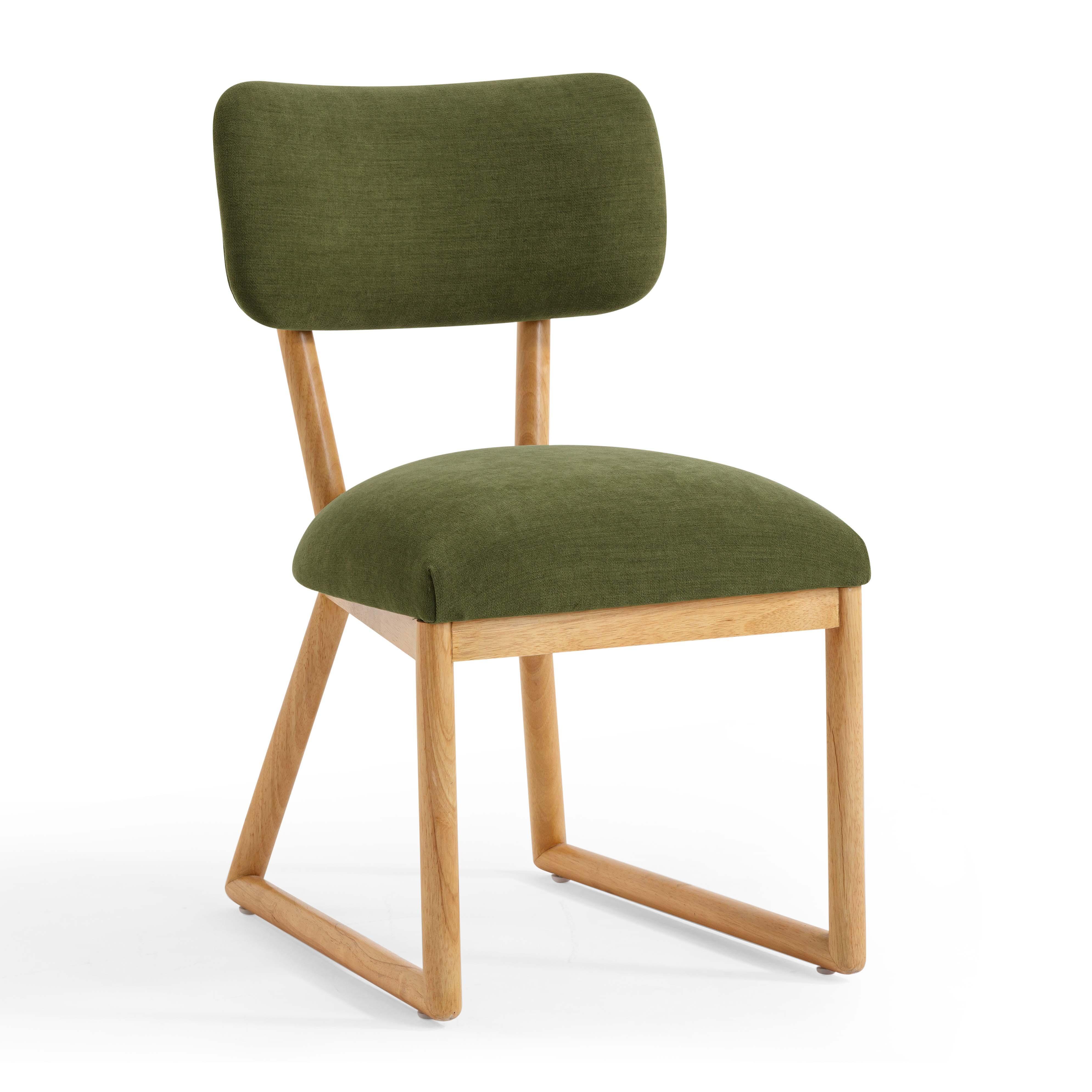 TOV Furniture Bobbie Dining Chair, Green, large