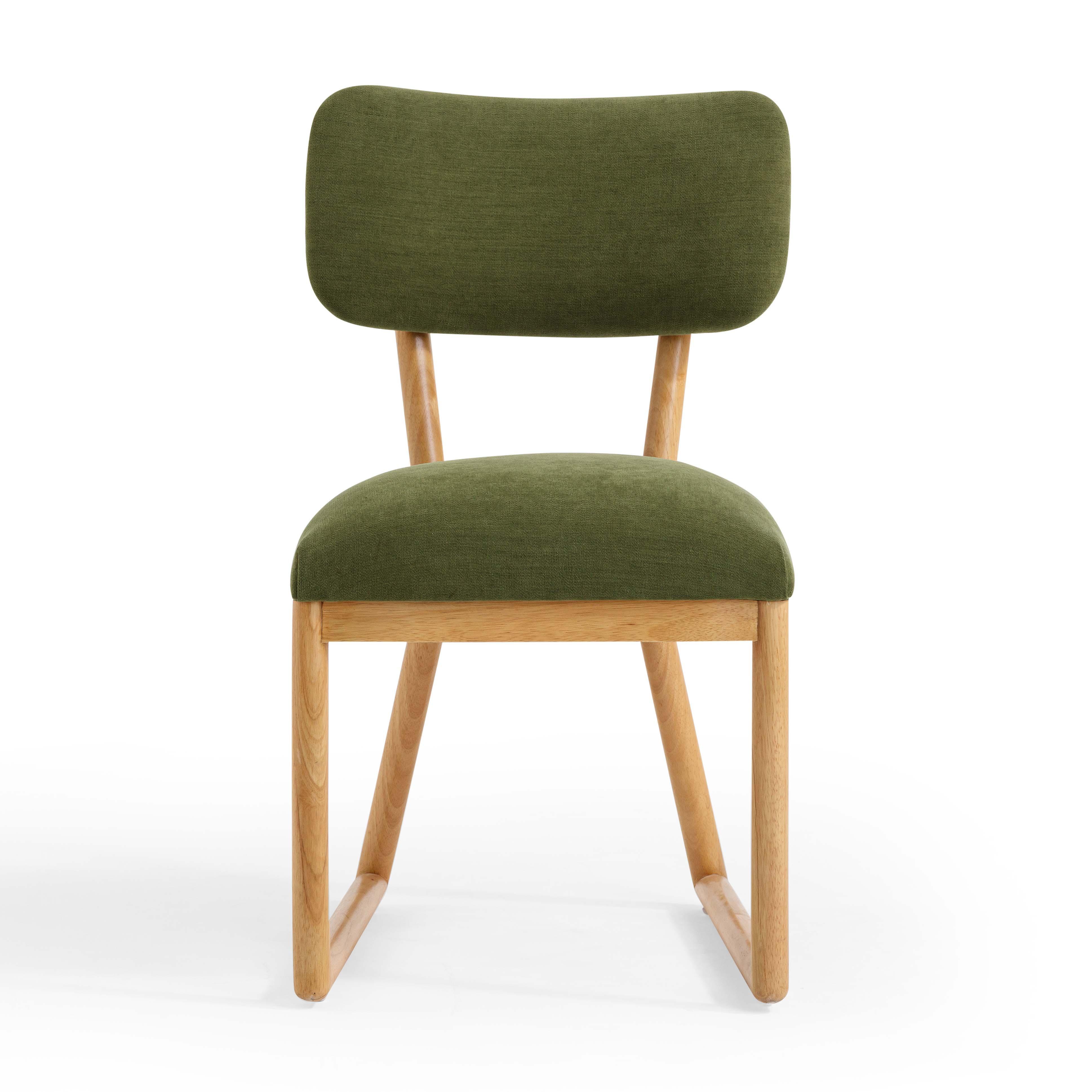 TOV Furniture Bobbie Dining Chair, Green, large