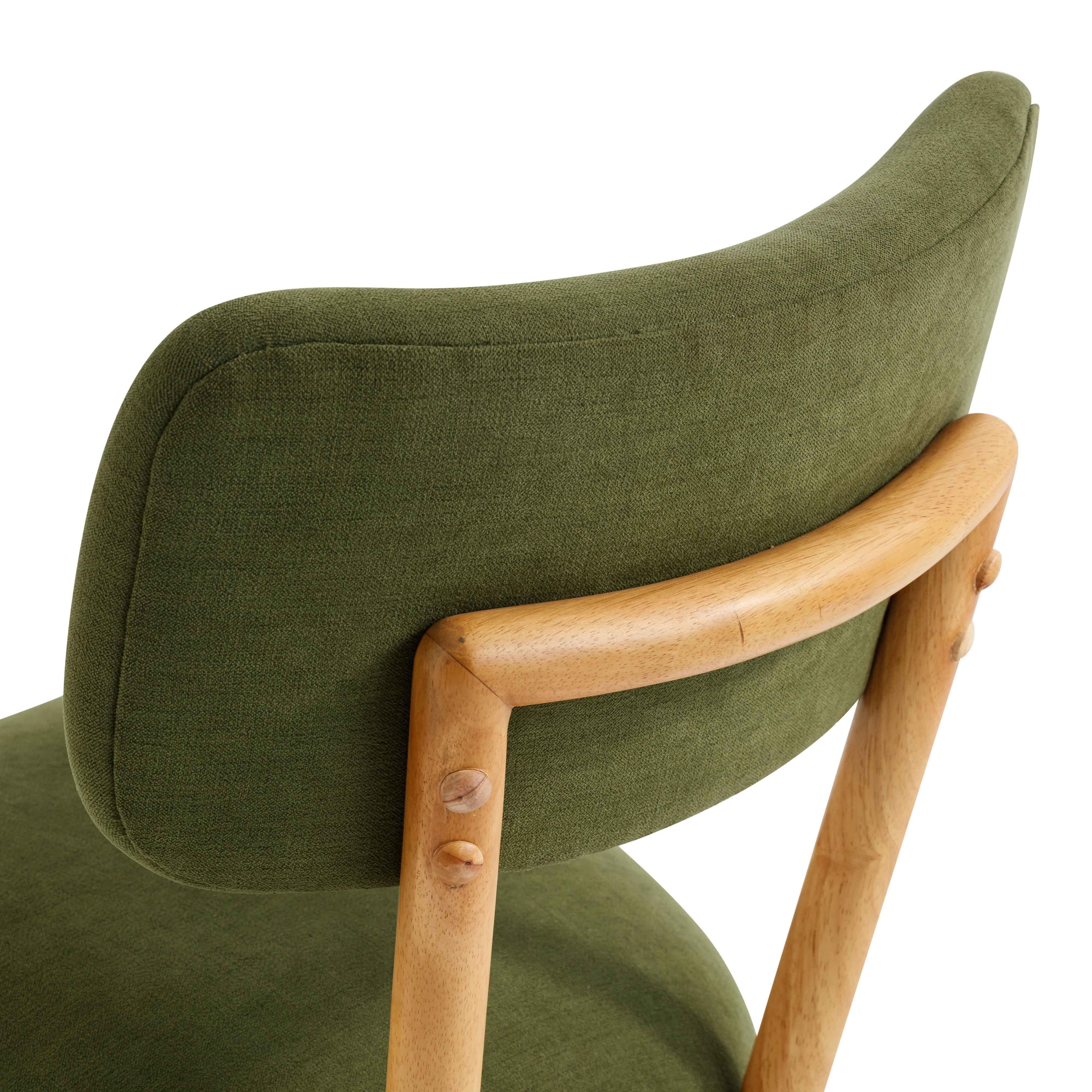 TOV Furniture Bobbie Dining Chair, Green, large