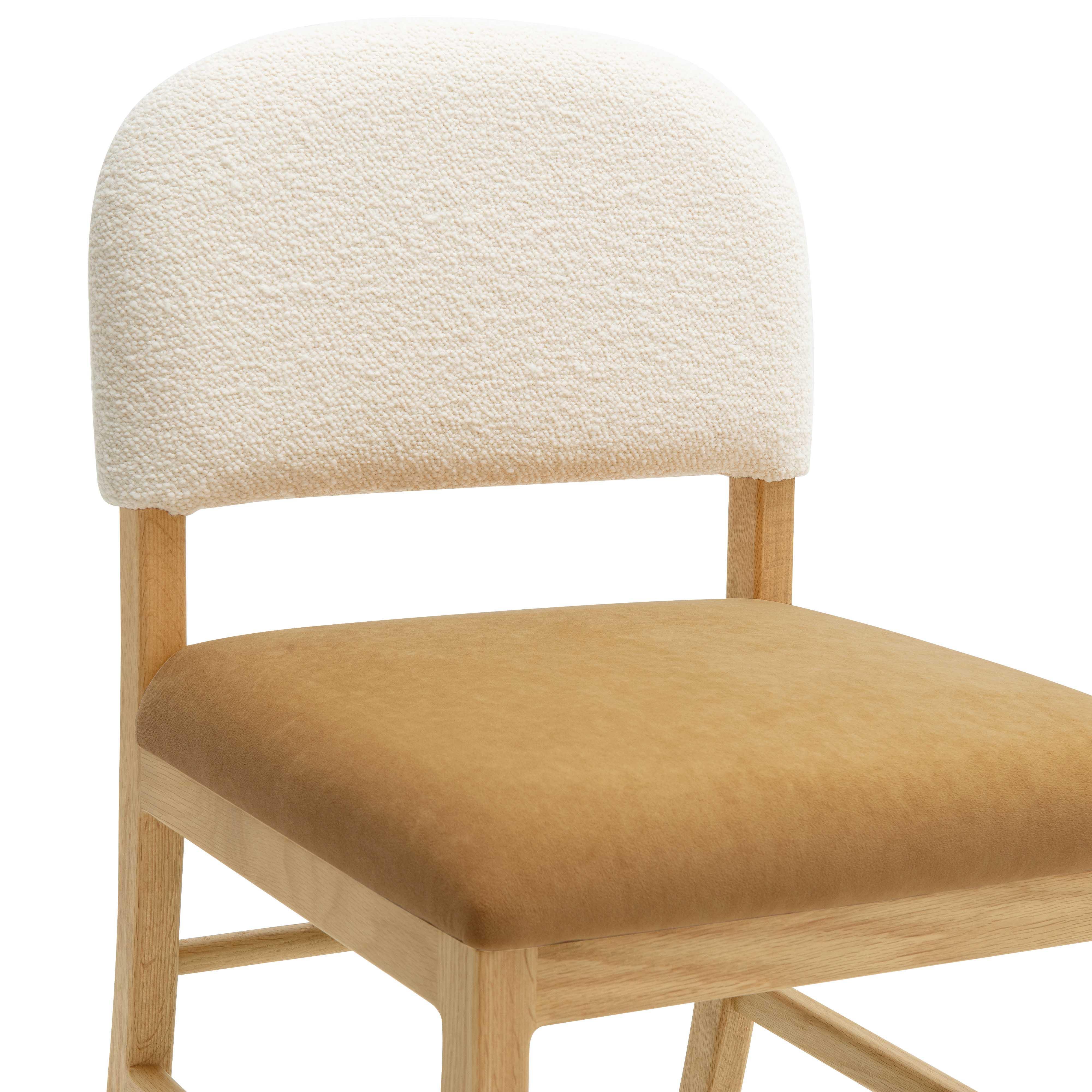 TOV Furniture Calla Dining Chair, Cognac, large