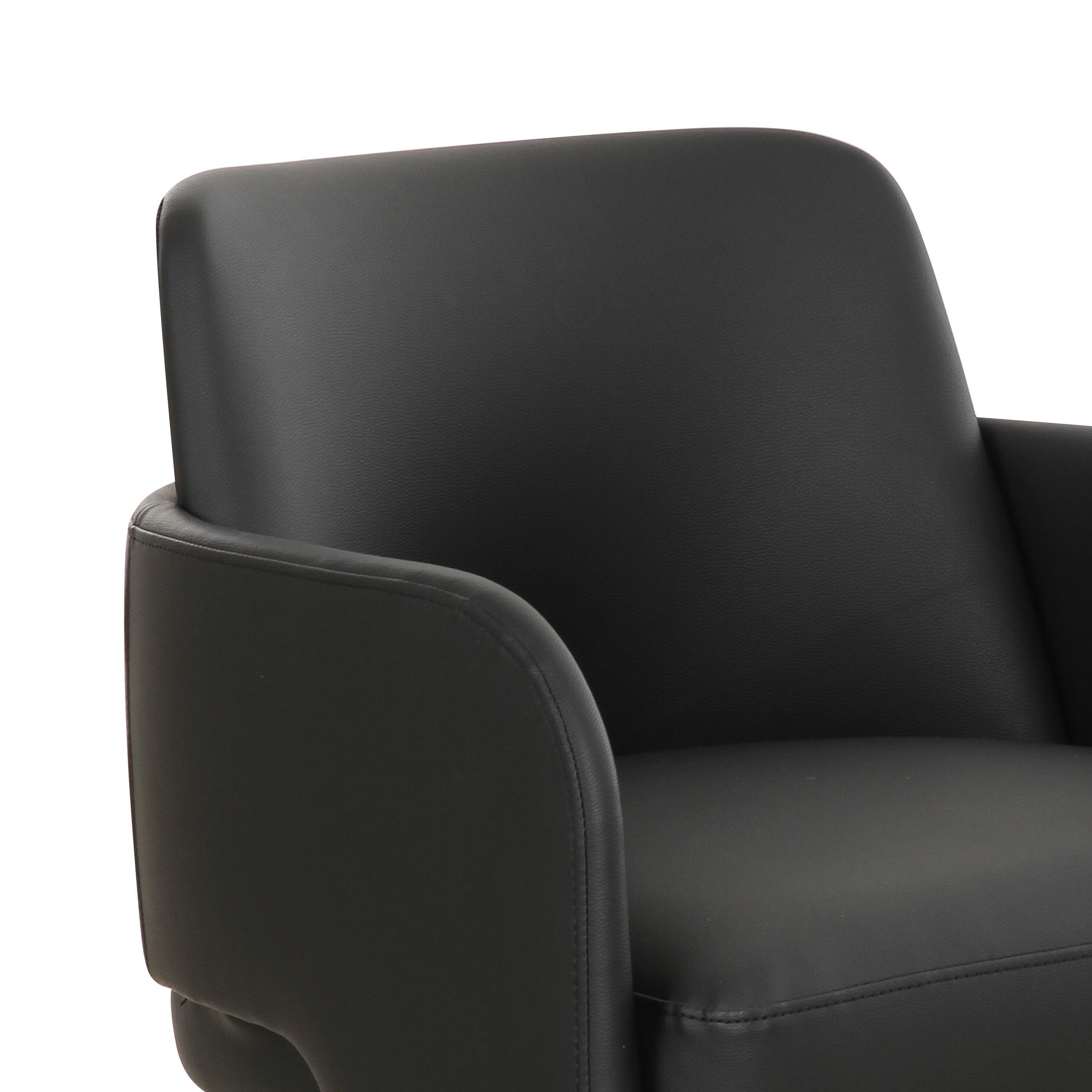 TOV Furniture Leo Dining Chair, Black, large