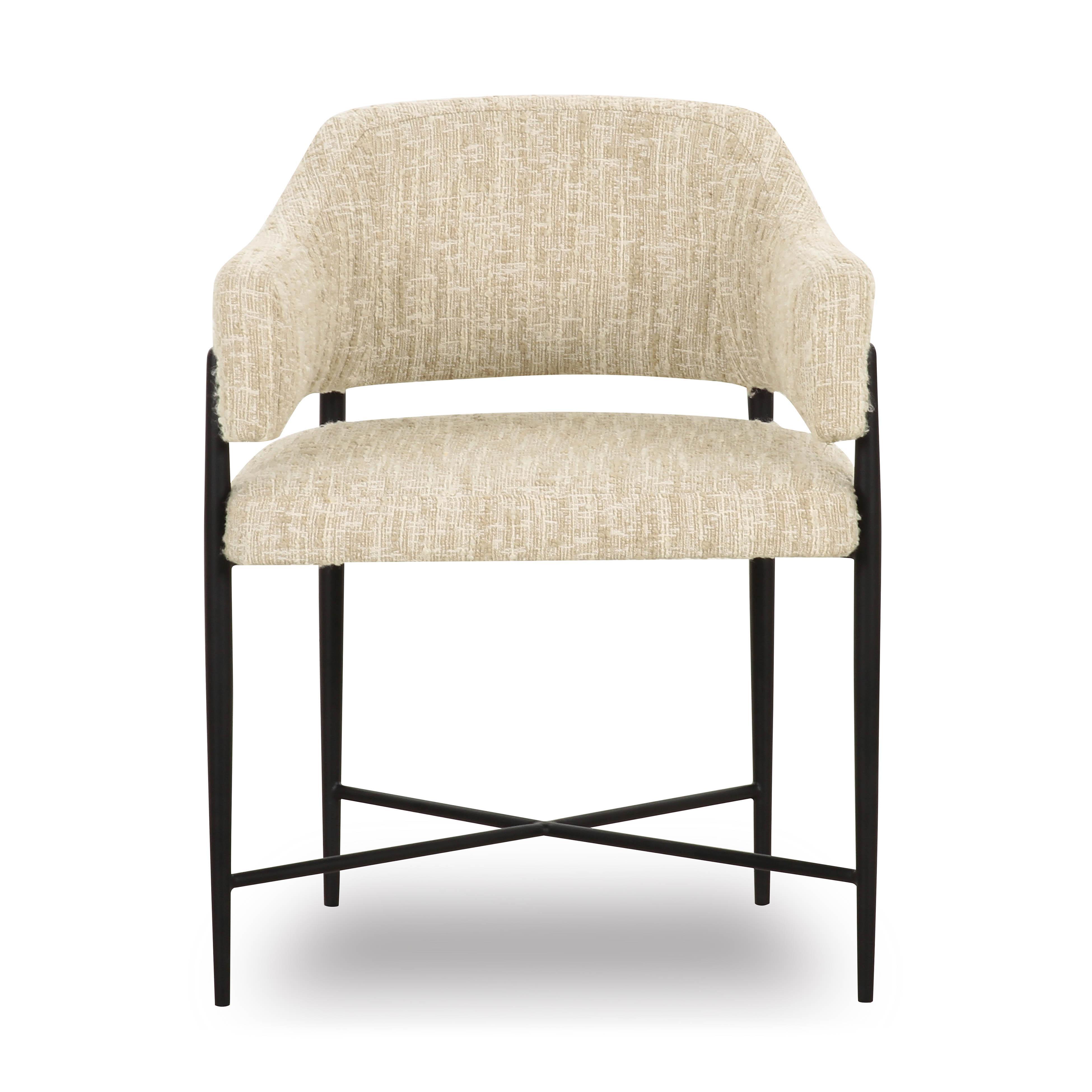 TOV Furniture Sezanne Dining Chair, Cream, large