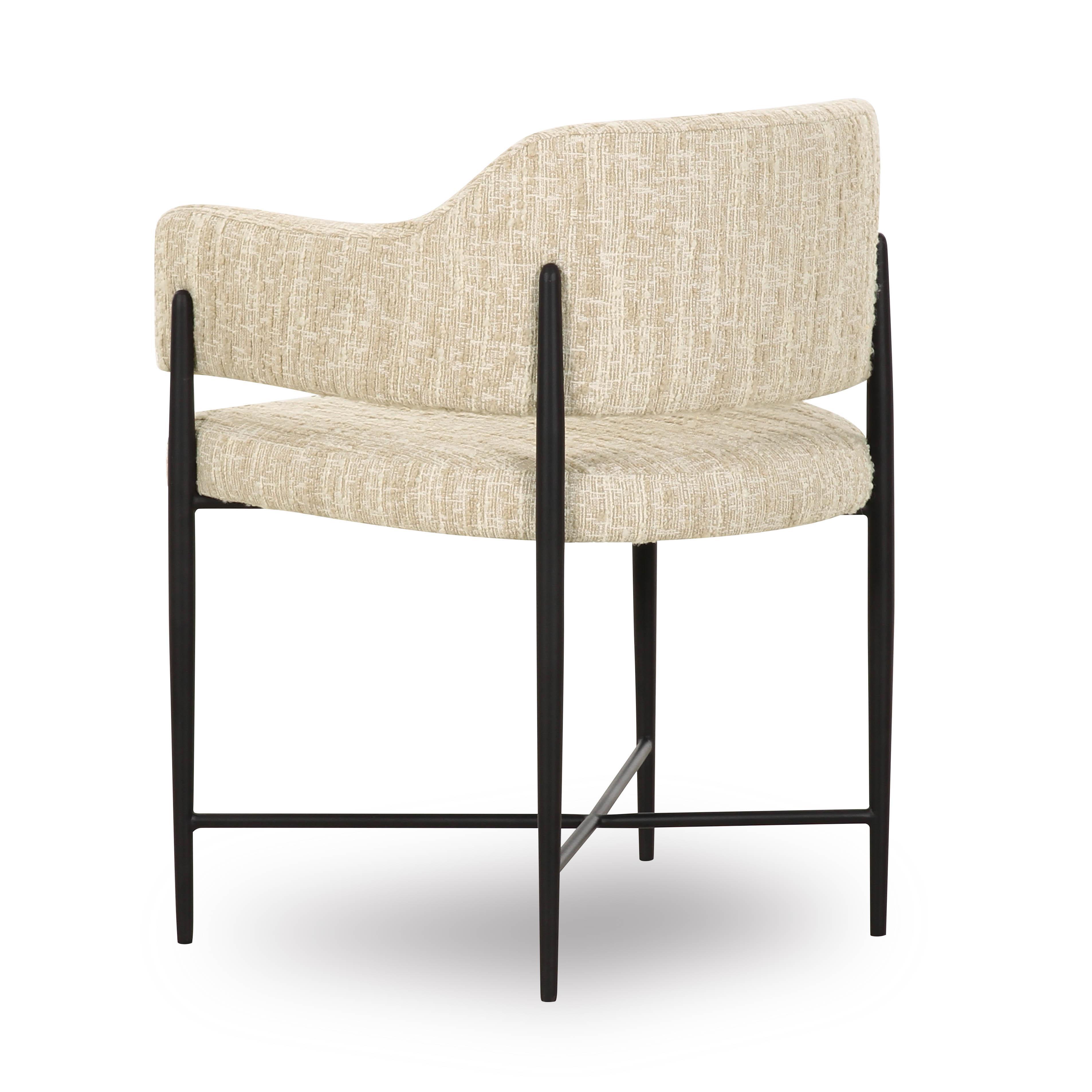 TOV Furniture Sezanne Dining Chair, Cream, large
