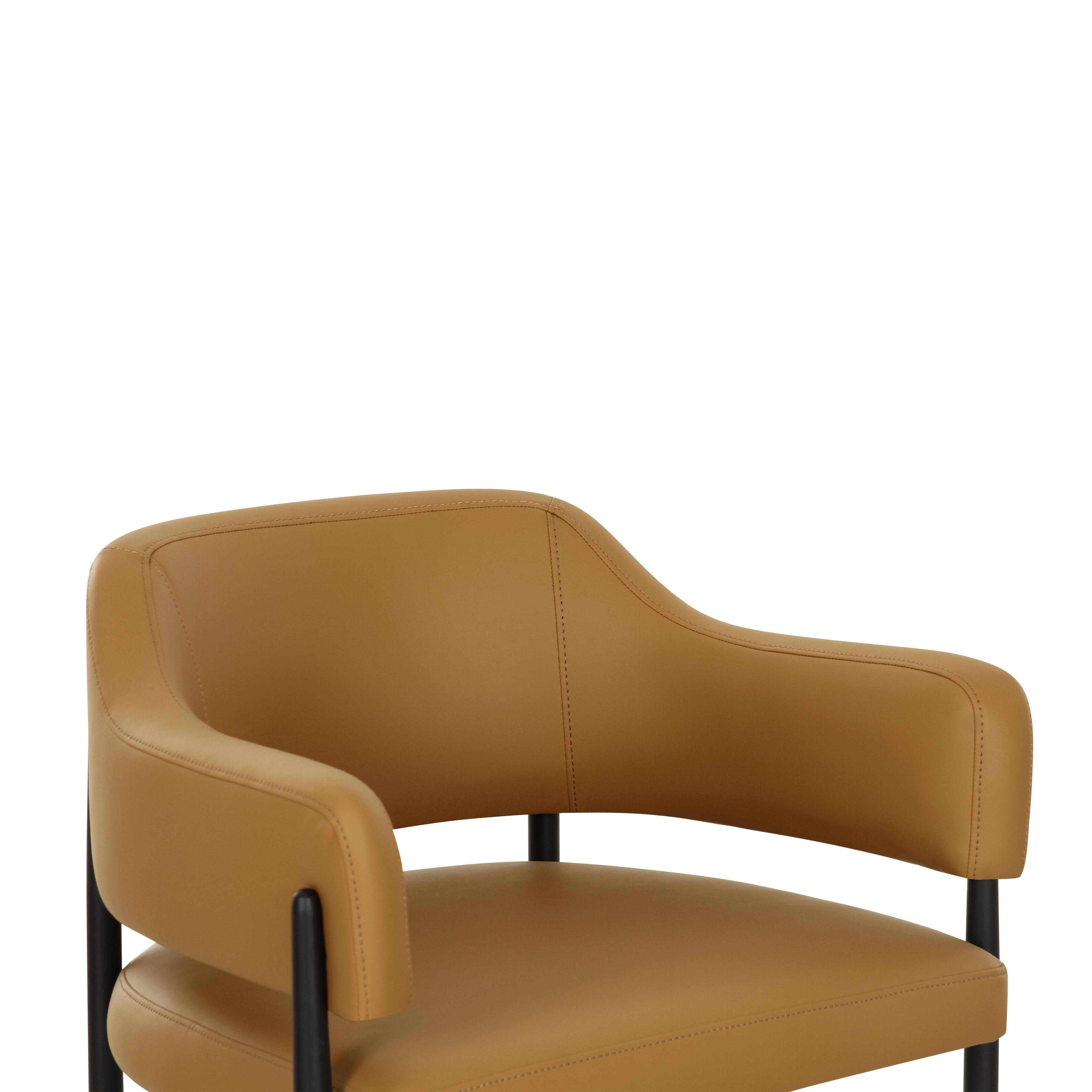 TOV Furniture Sezanne Dining Chair, Tan, large