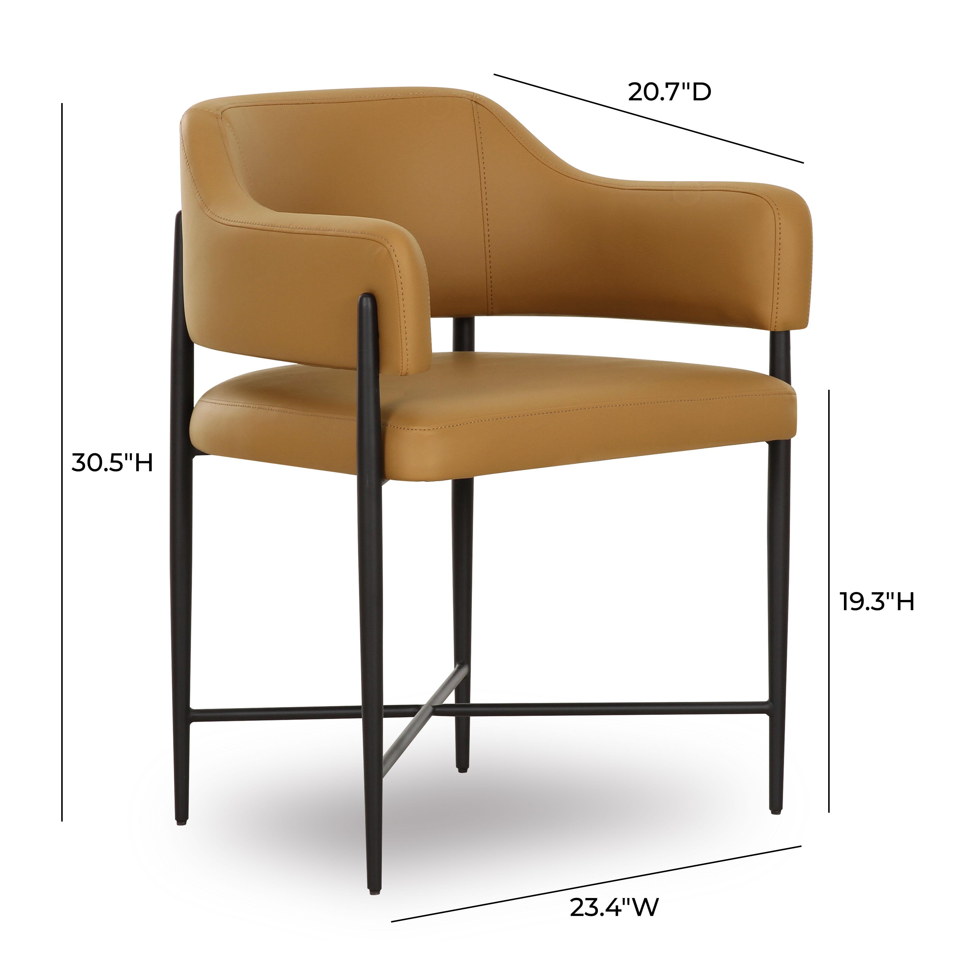 TOV Furniture Sezanne Dining Chair, Tan, large