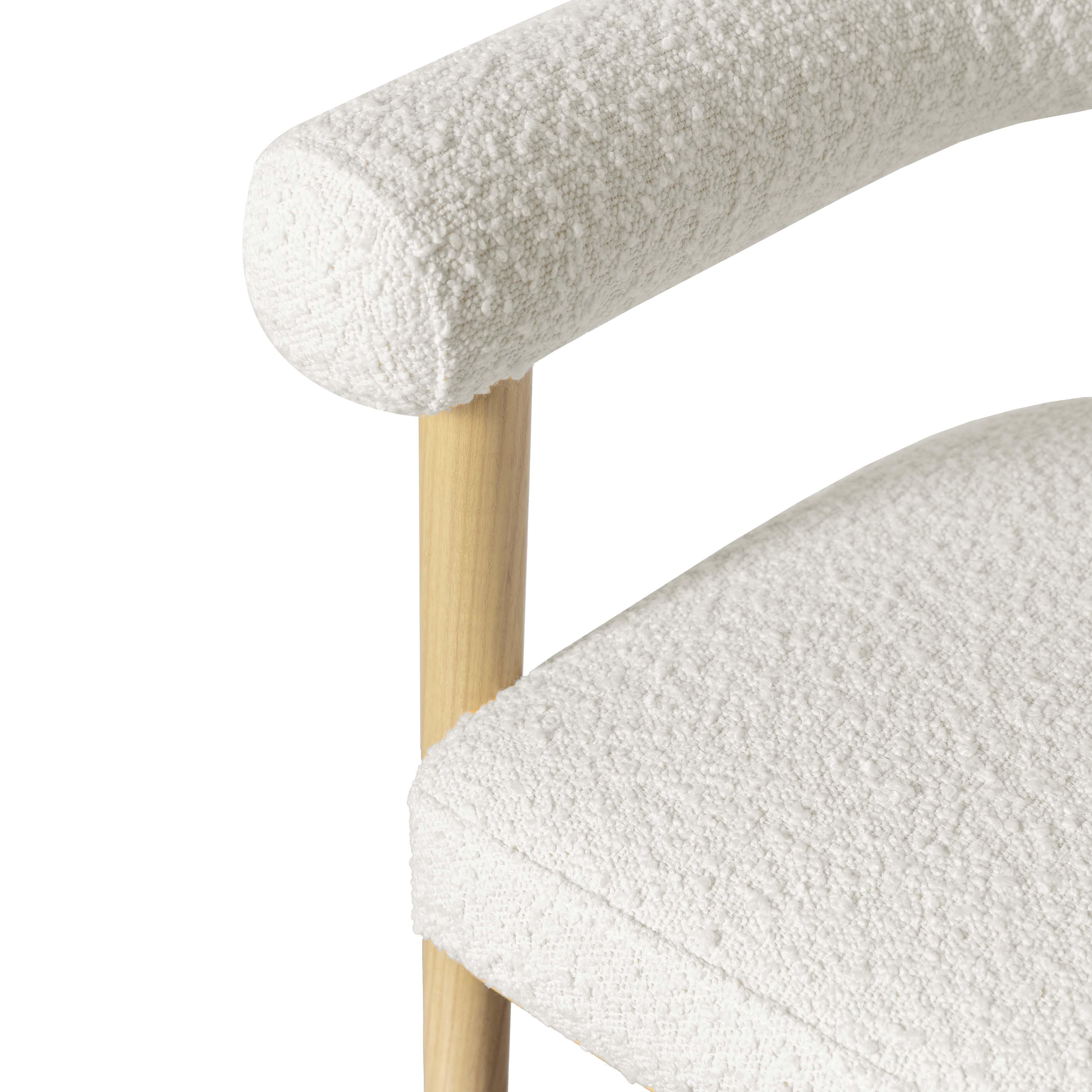 TOV Furniture Spara Counter Height Bar Stool, Cream, large