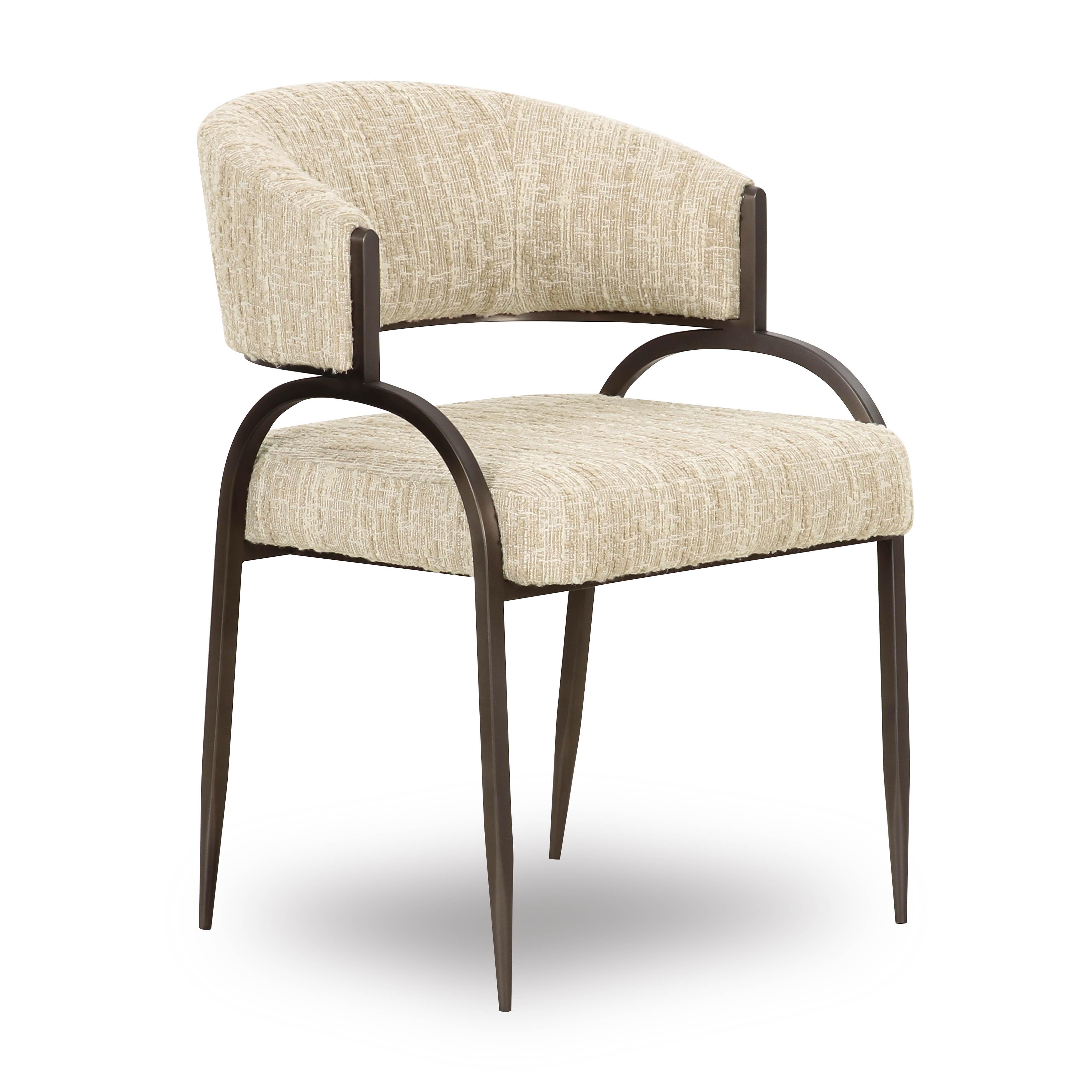 TOV Furniture Tatum Dining Chair, Cream, large