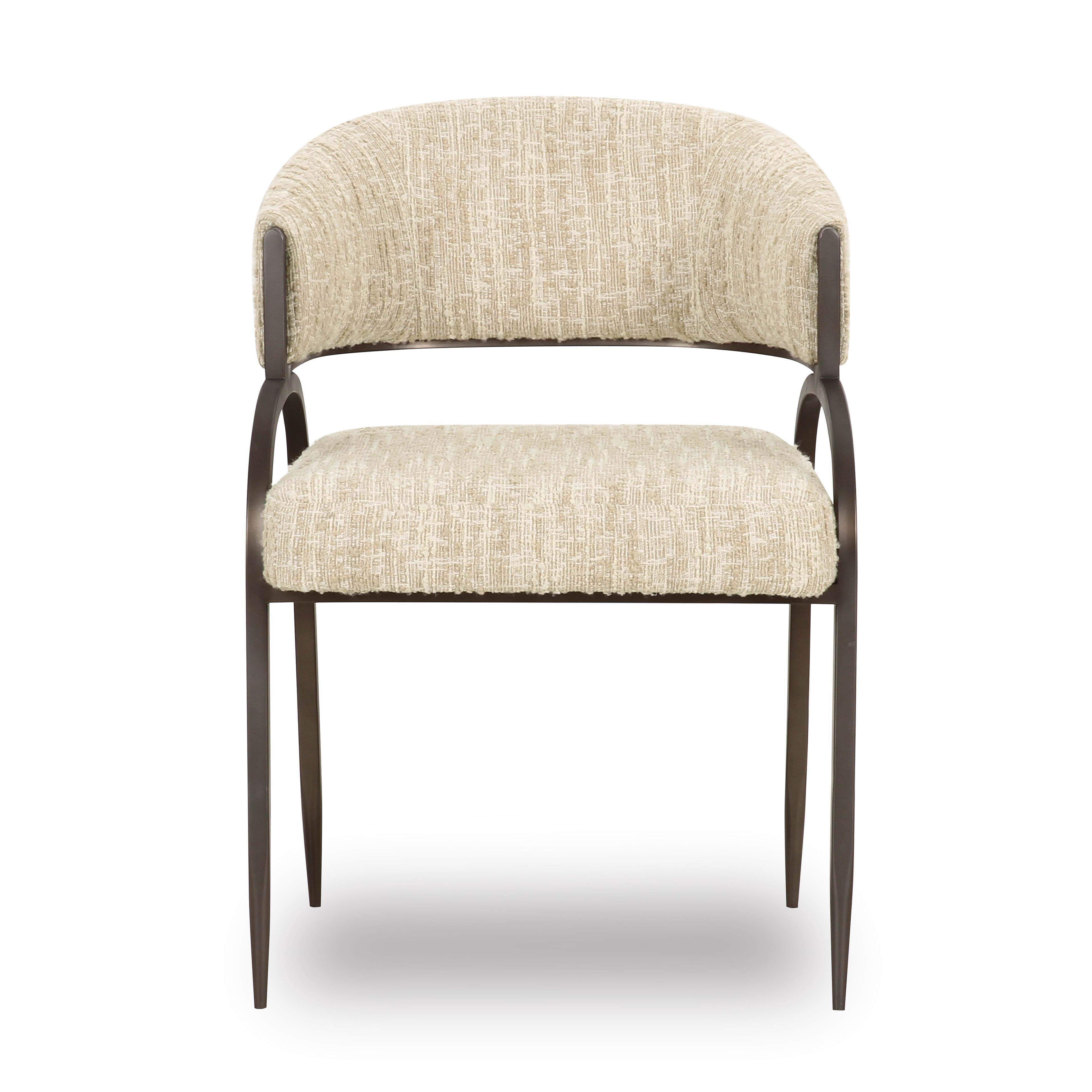 TOV Furniture Tatum Dining Chair, Cream, large
