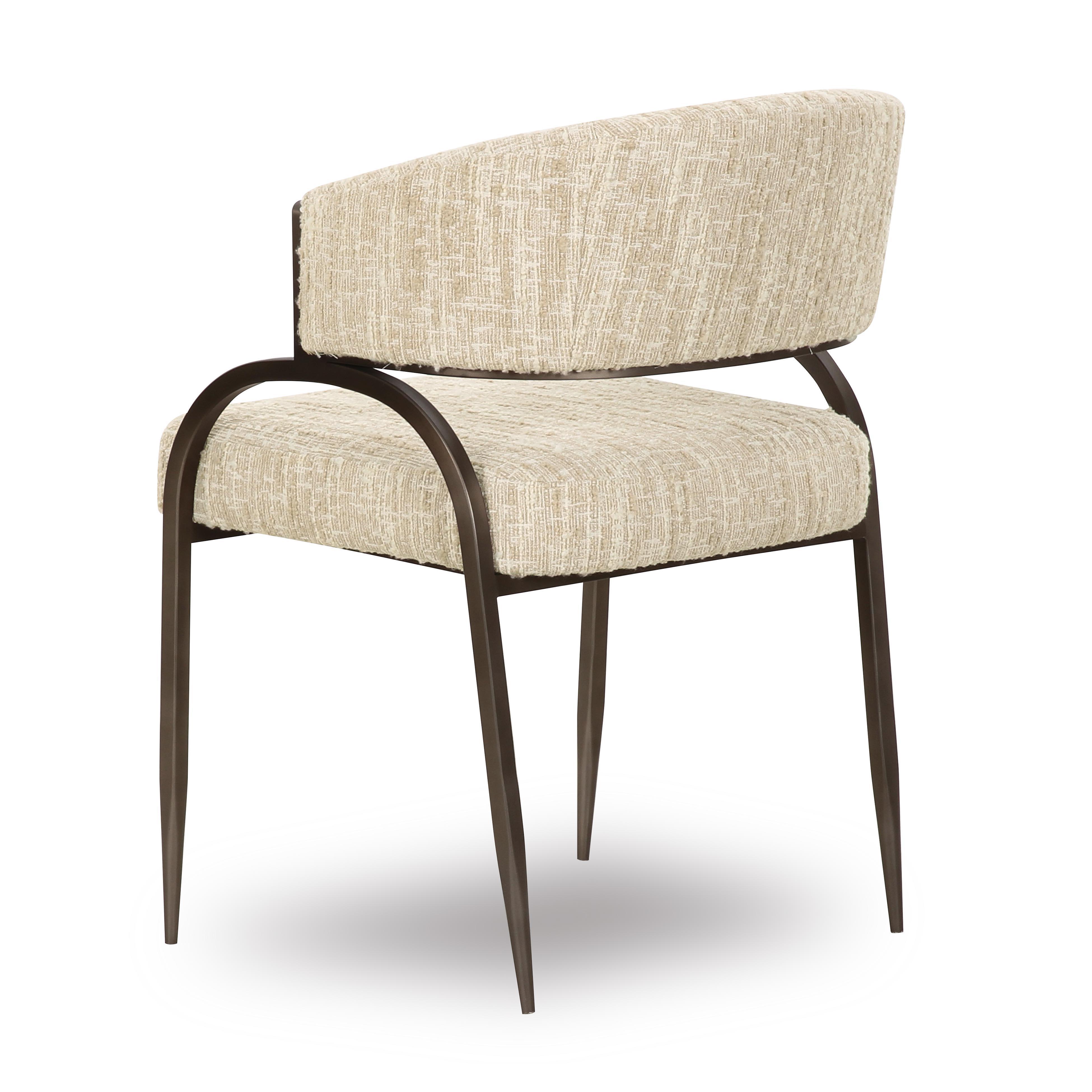 TOV Furniture Tatum Dining Chair, Cream, large