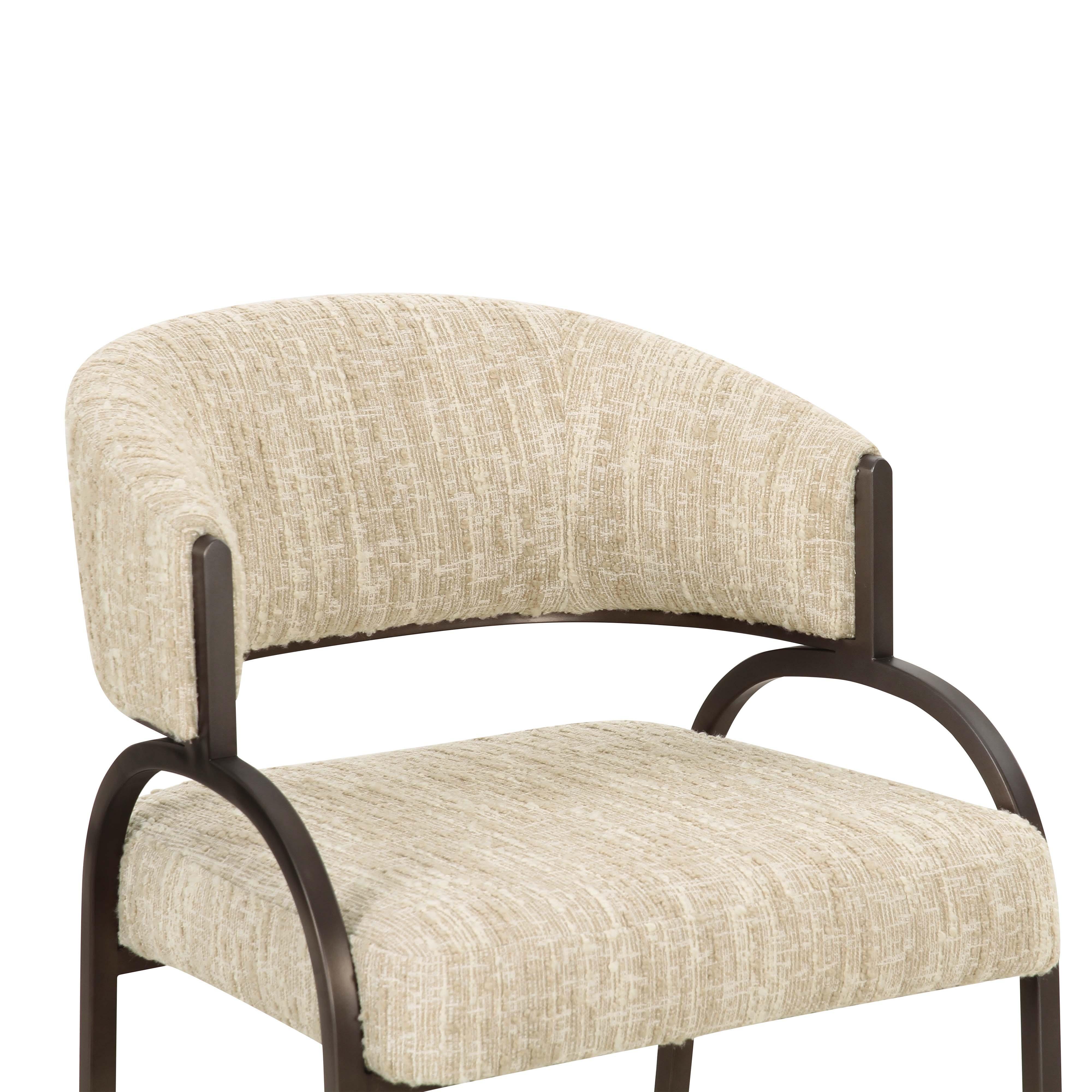 TOV Furniture Tatum Dining Chair, Cream, large