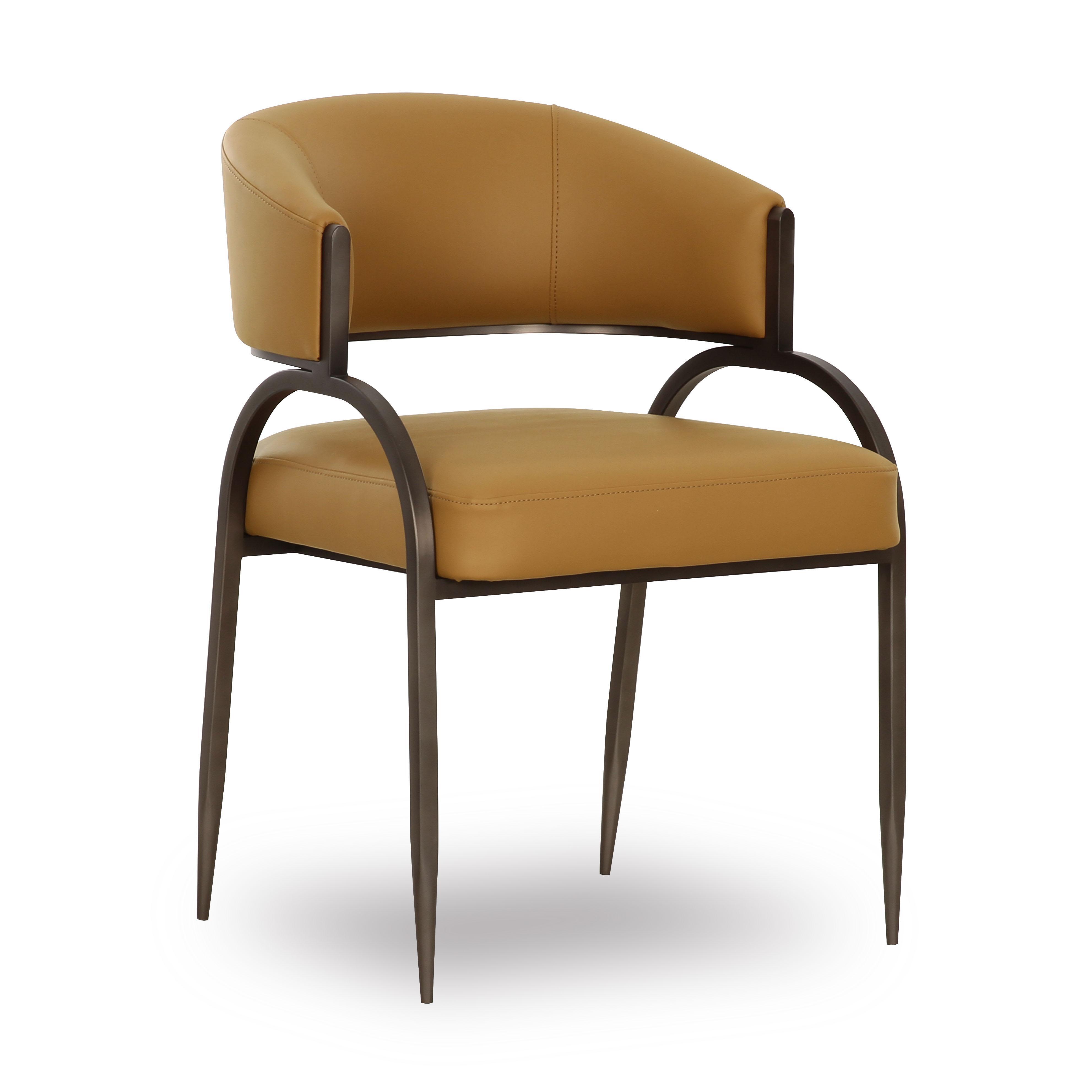 TOV Furniture Tatum Dining Chair, Tan, large
