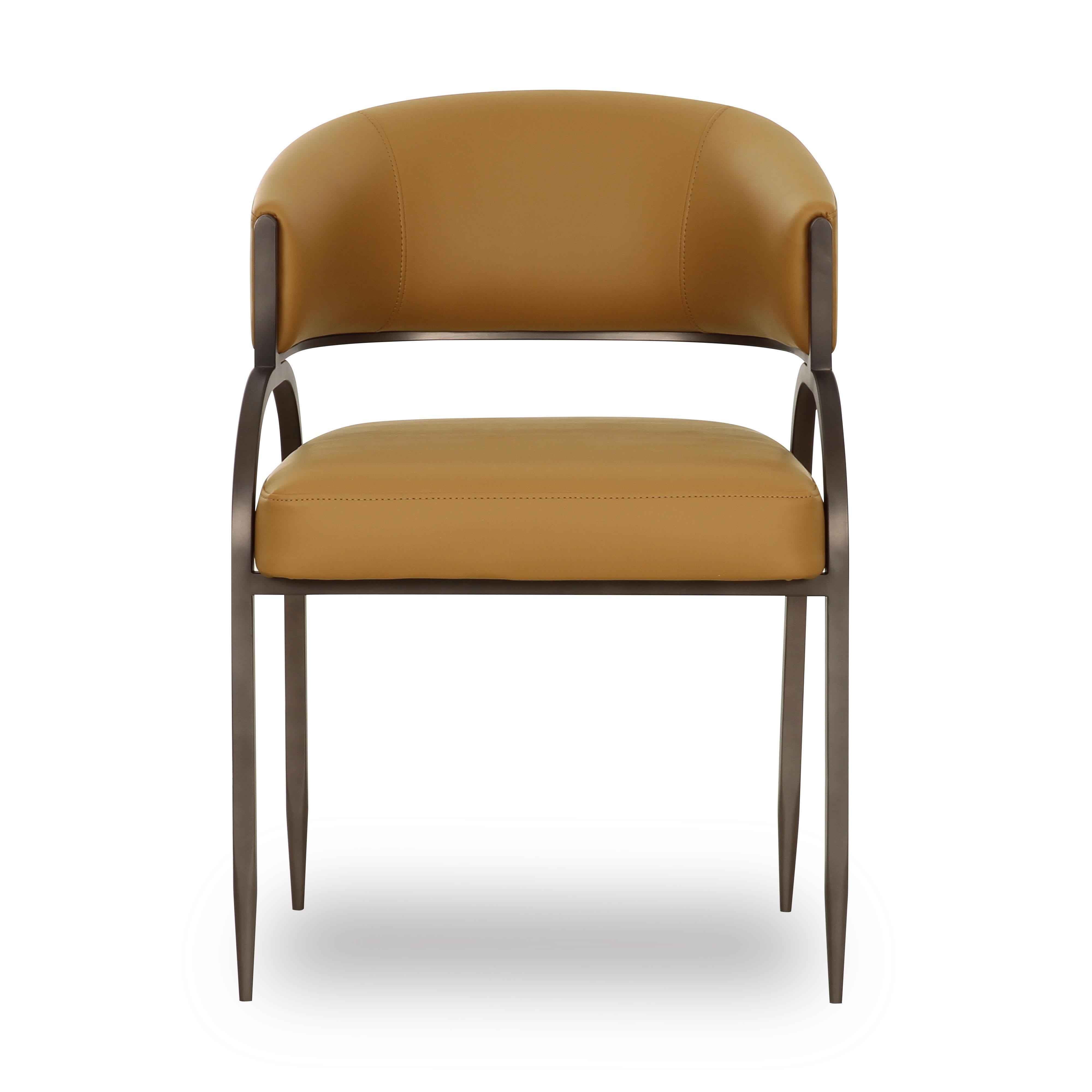 TOV Furniture Tatum Dining Chair, Tan, large