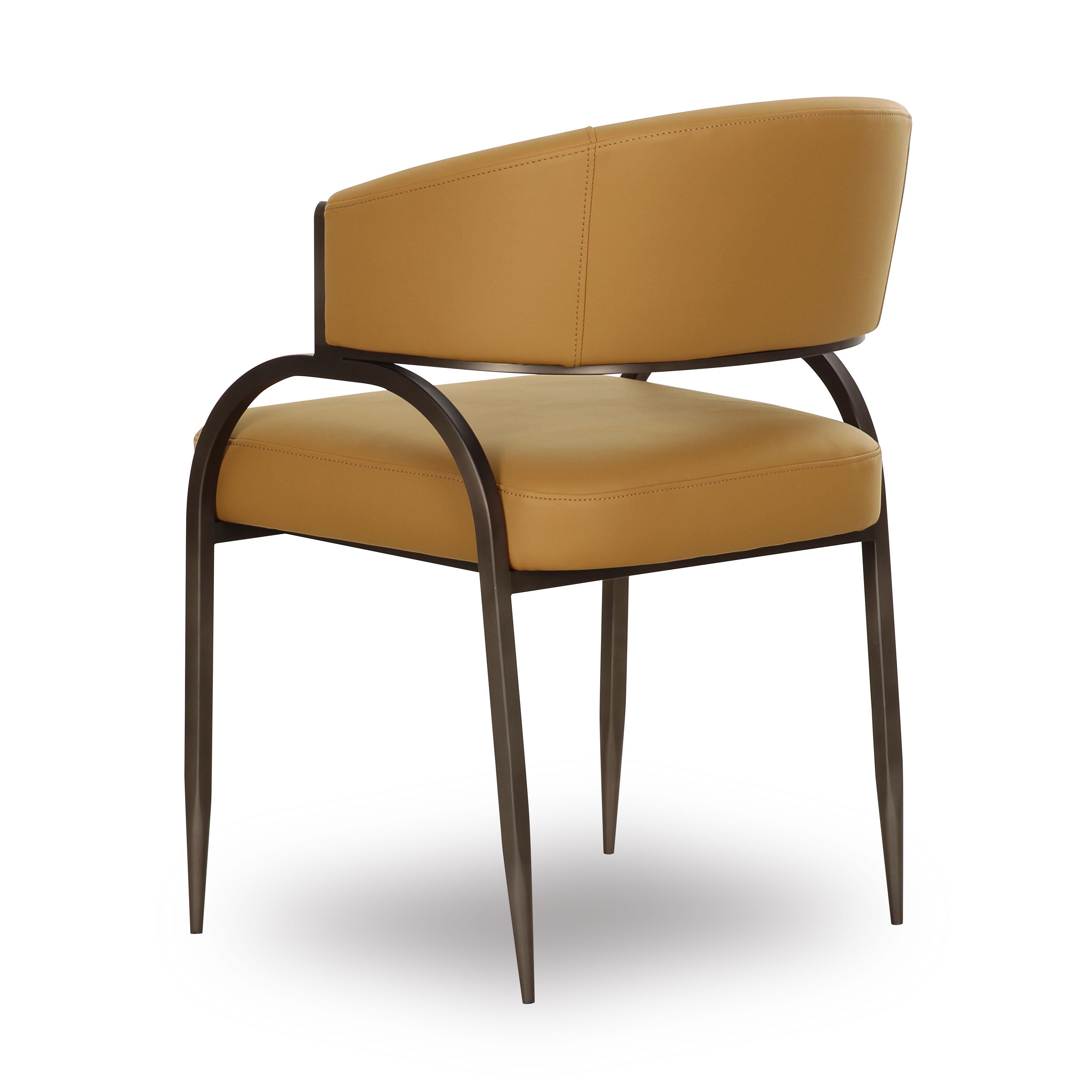 TOV Furniture Tatum Dining Chair, Tan, large