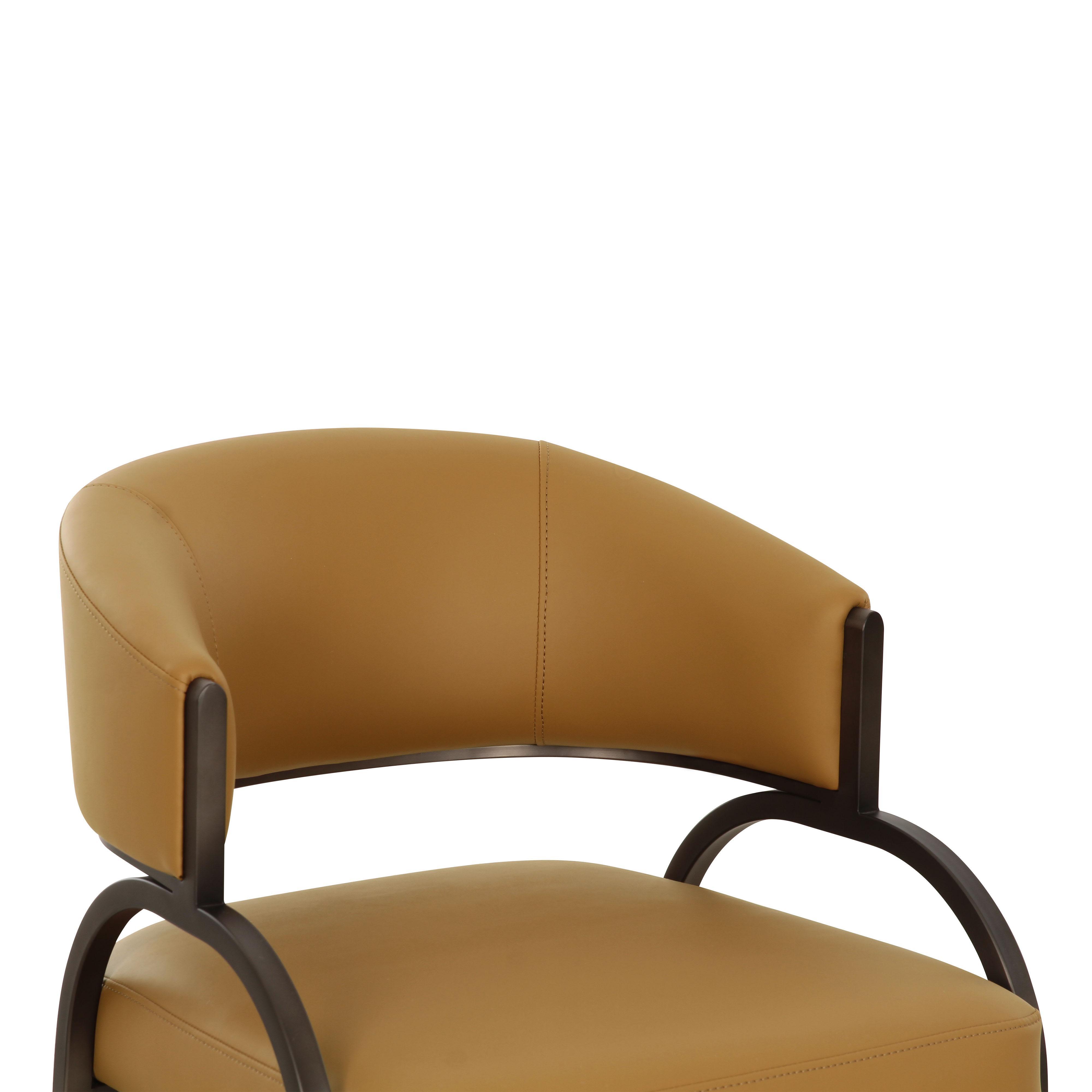 TOV Furniture Tatum Dining Chair, Tan, large