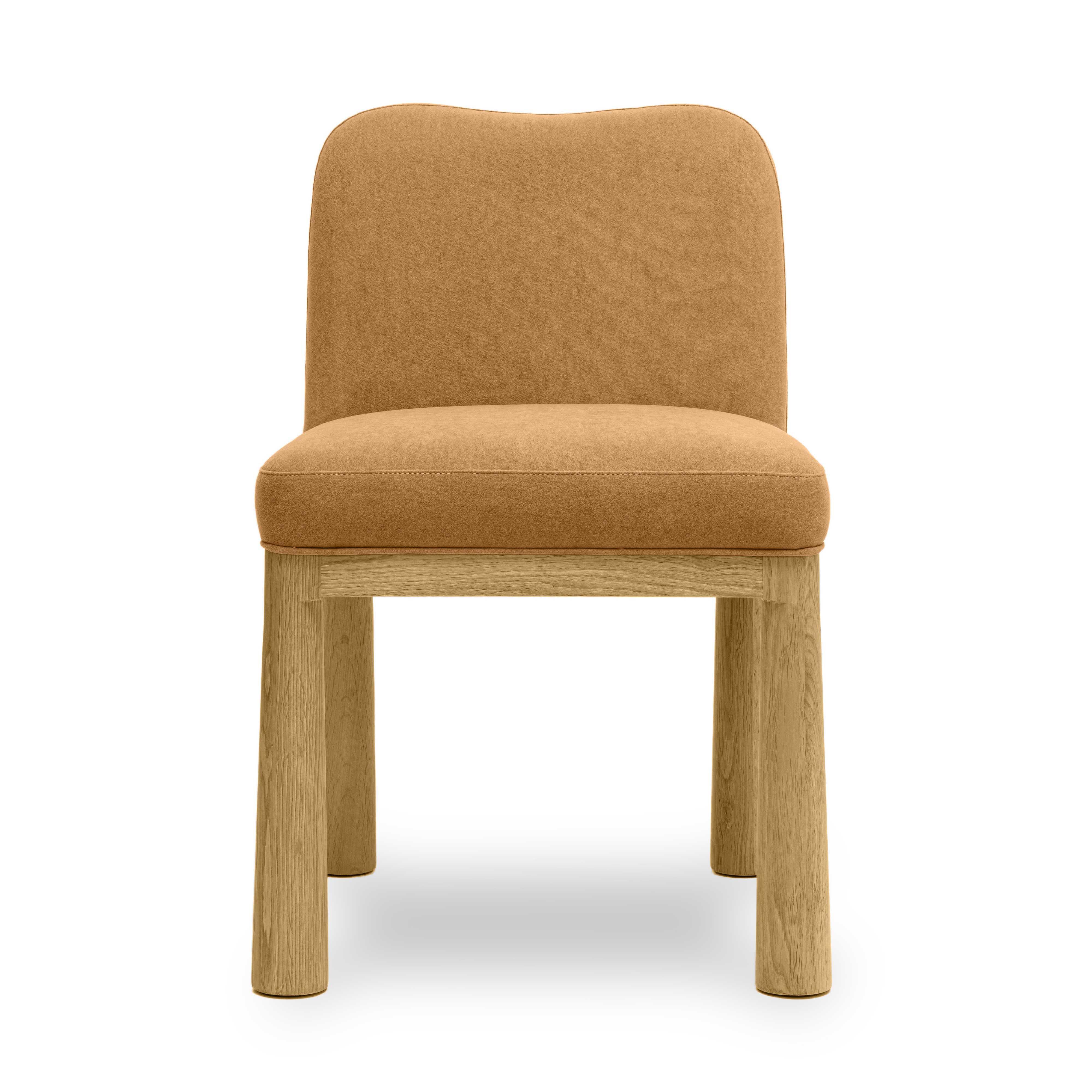 TOV Furniture Tiara Dining Chair, Cognac, large