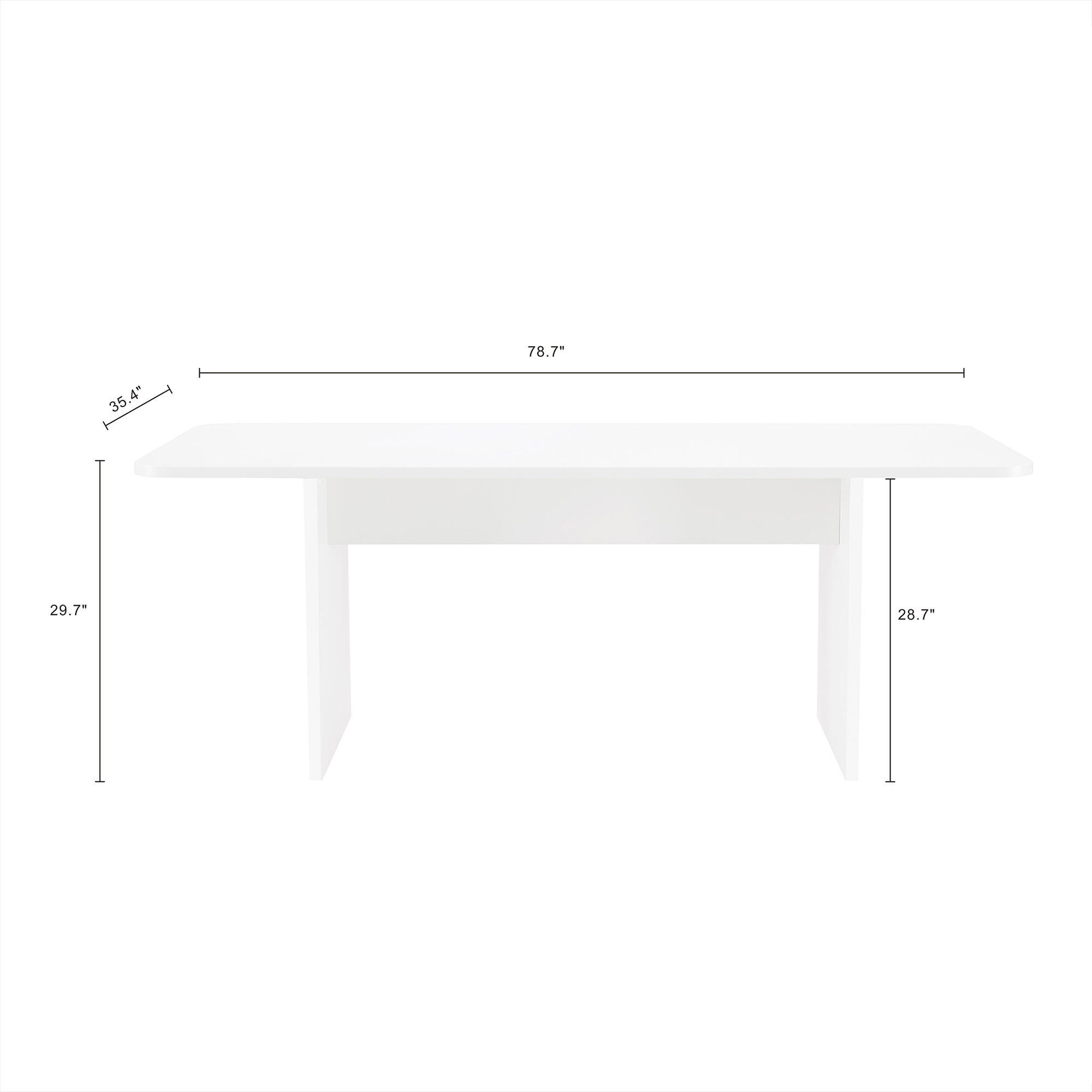 Manhattan Comfort Ella Dining Table, , large