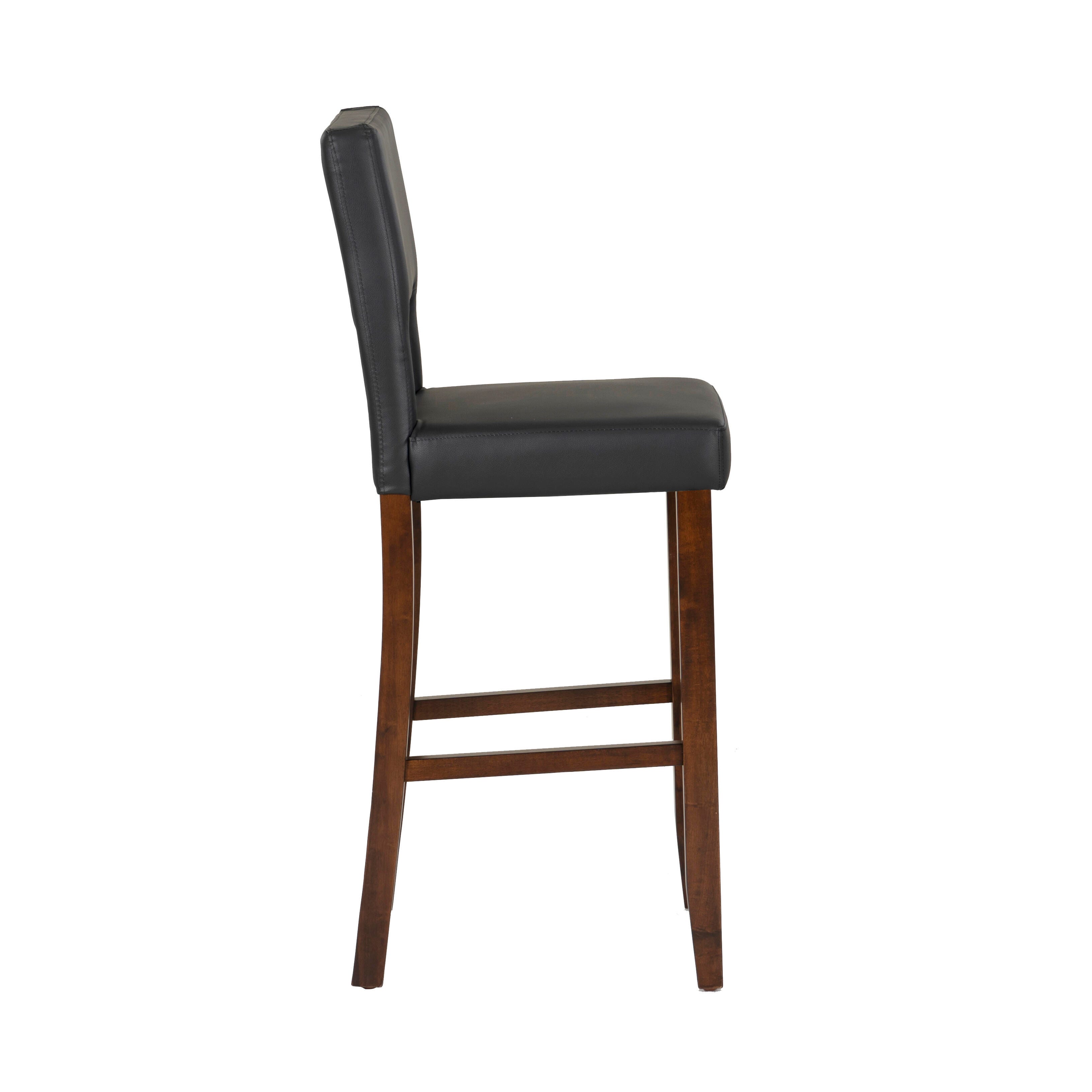 Linon Vega Bar Height Bar Stool, , large