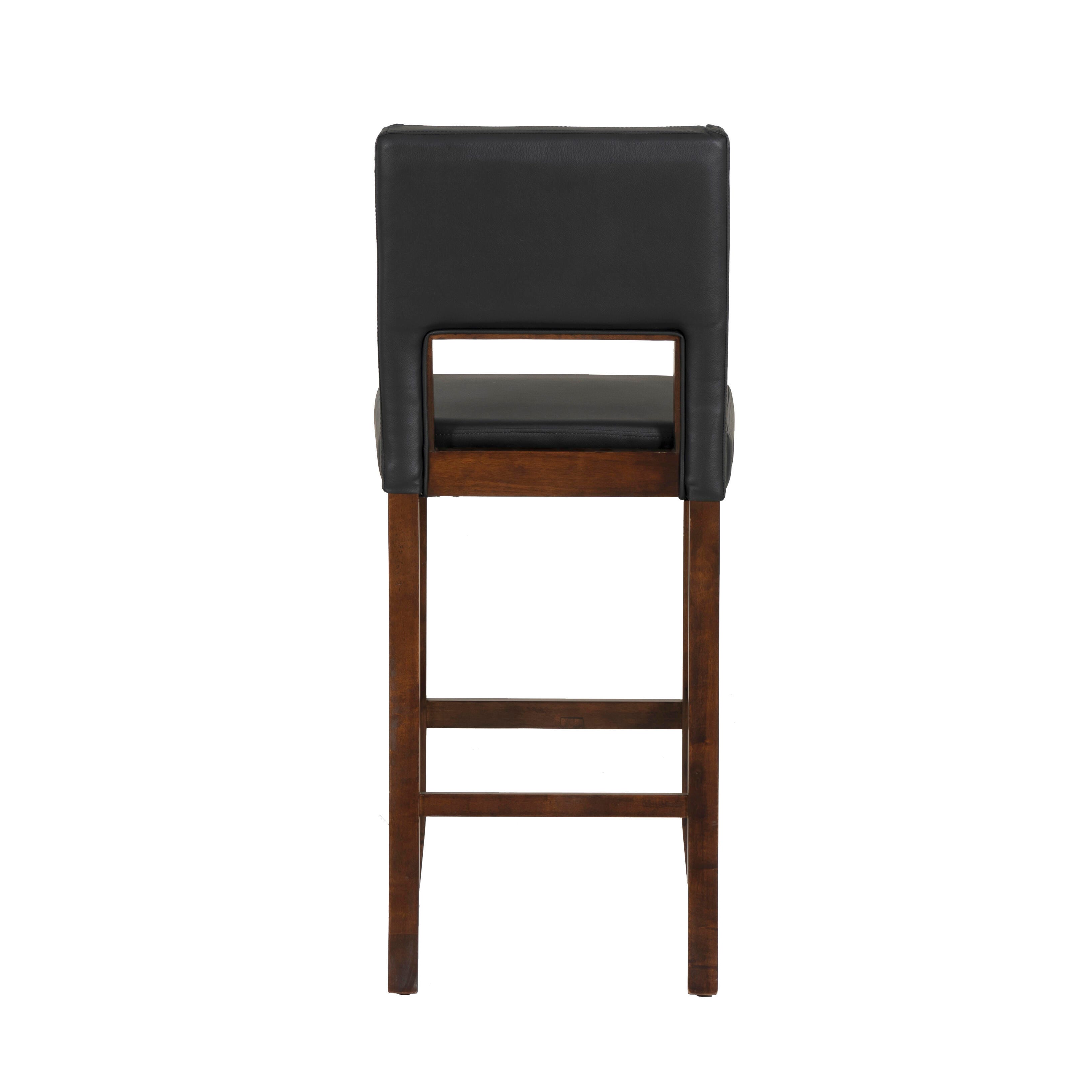 Linon Vega Bar Height Bar Stool, , large