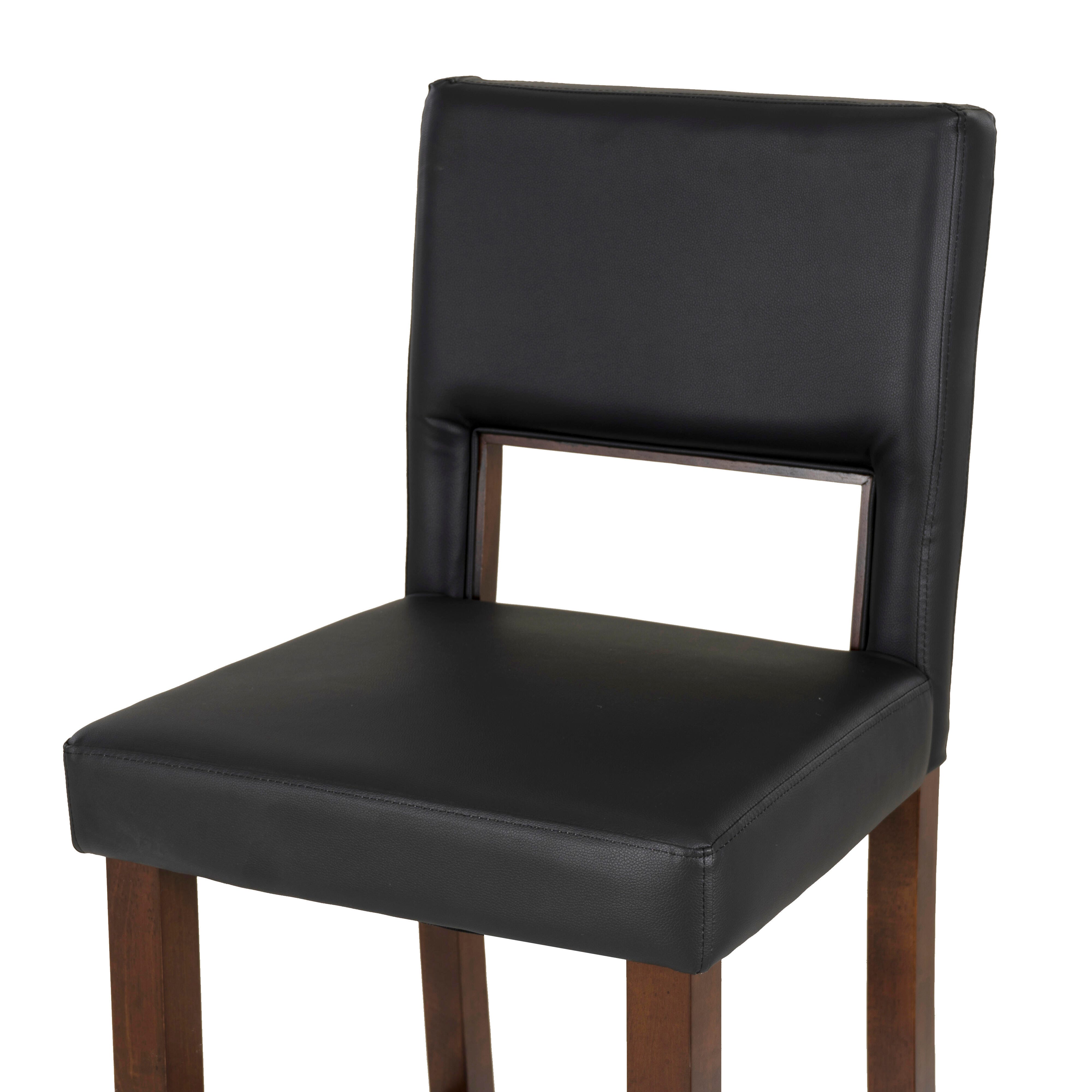 Linon Vega Bar Height Bar Stool, , large