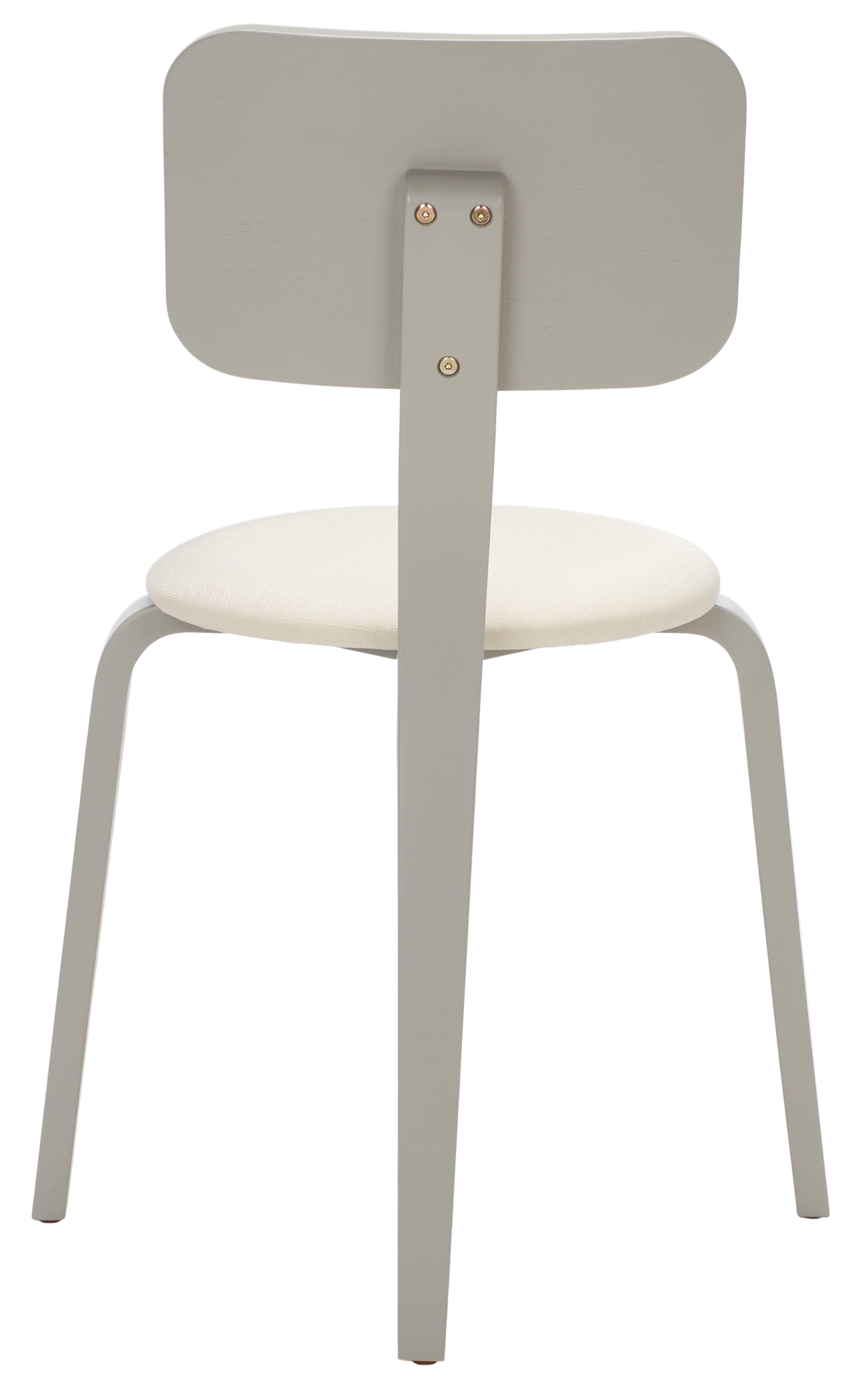 Safavieh Jo Dining Chair (Set of 2), Gray/Cream, large
