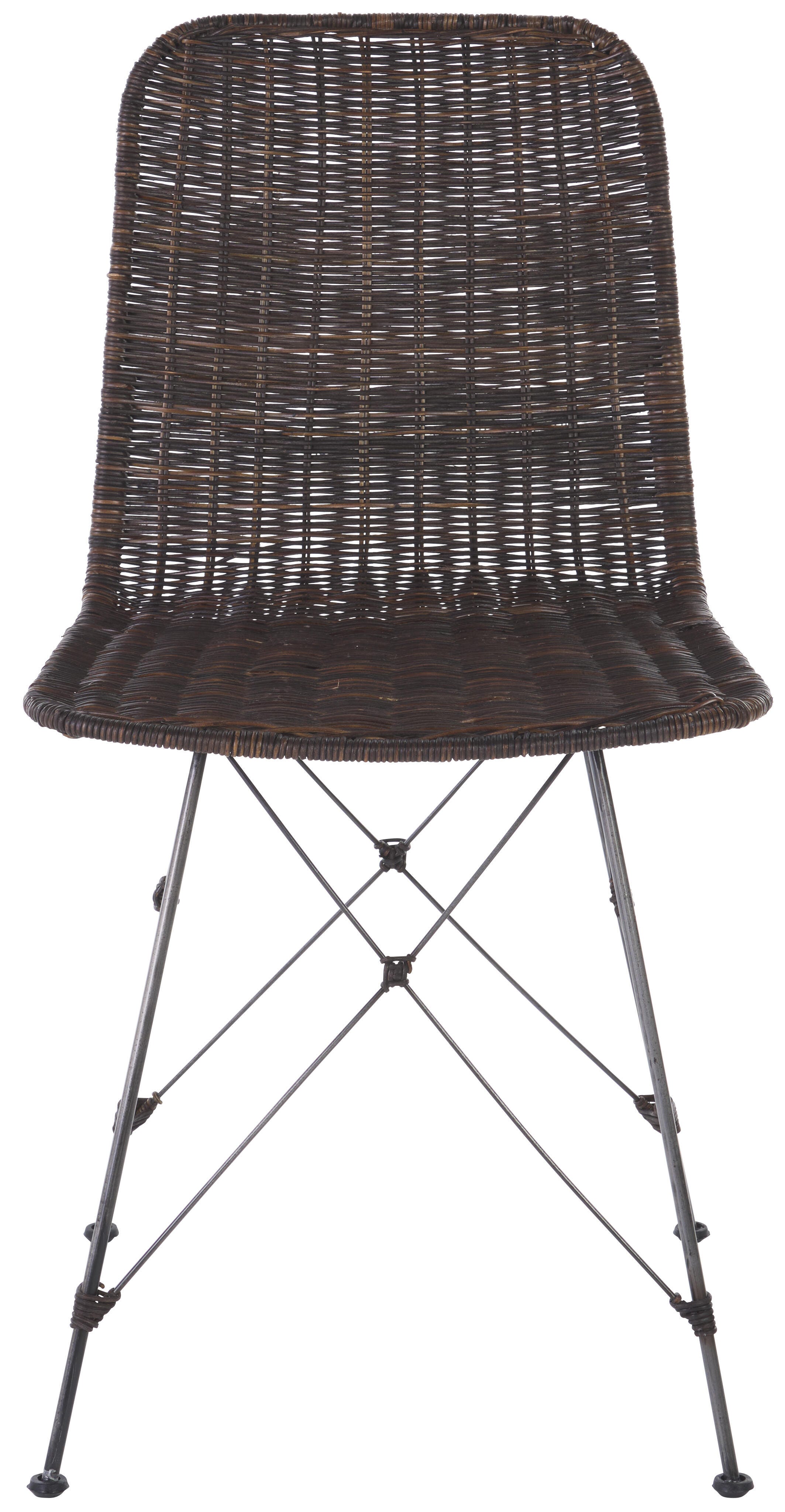 Safavieh Minerva Dining Chair (Set of 2), Dark Brown/Black, large