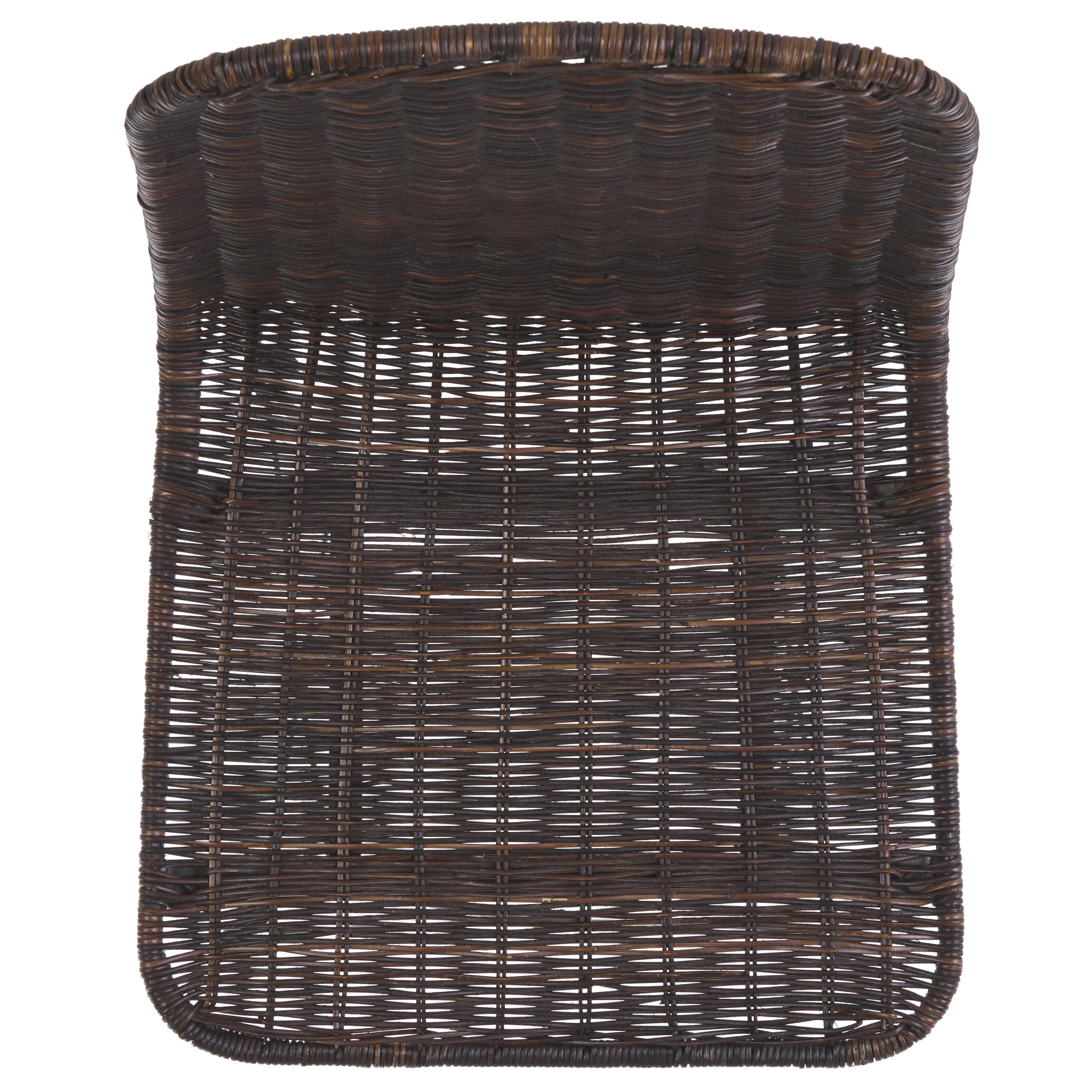 Safavieh Minerva Dining Chair (Set of 2), Dark Brown/Black, large