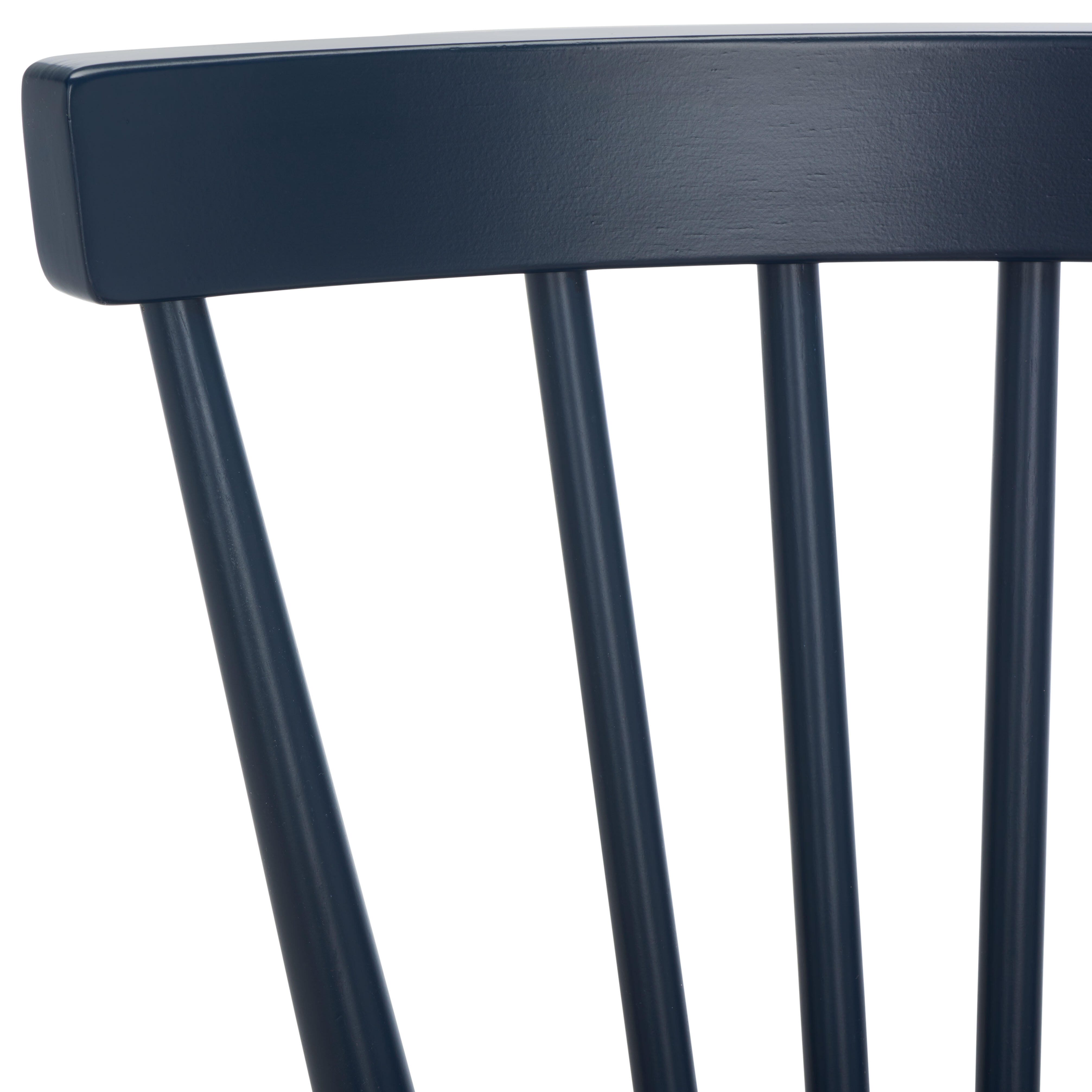 Safavieh Winona Dining Chair (Set of 2), Navy, large