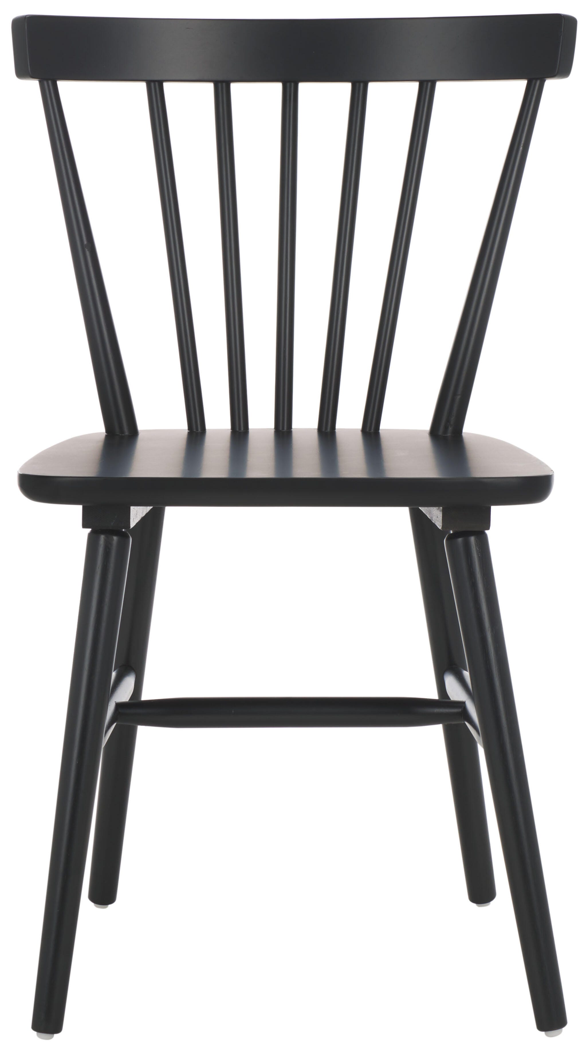 Safavieh Winona Dining Chair (Set of 2), Matte Black, large
