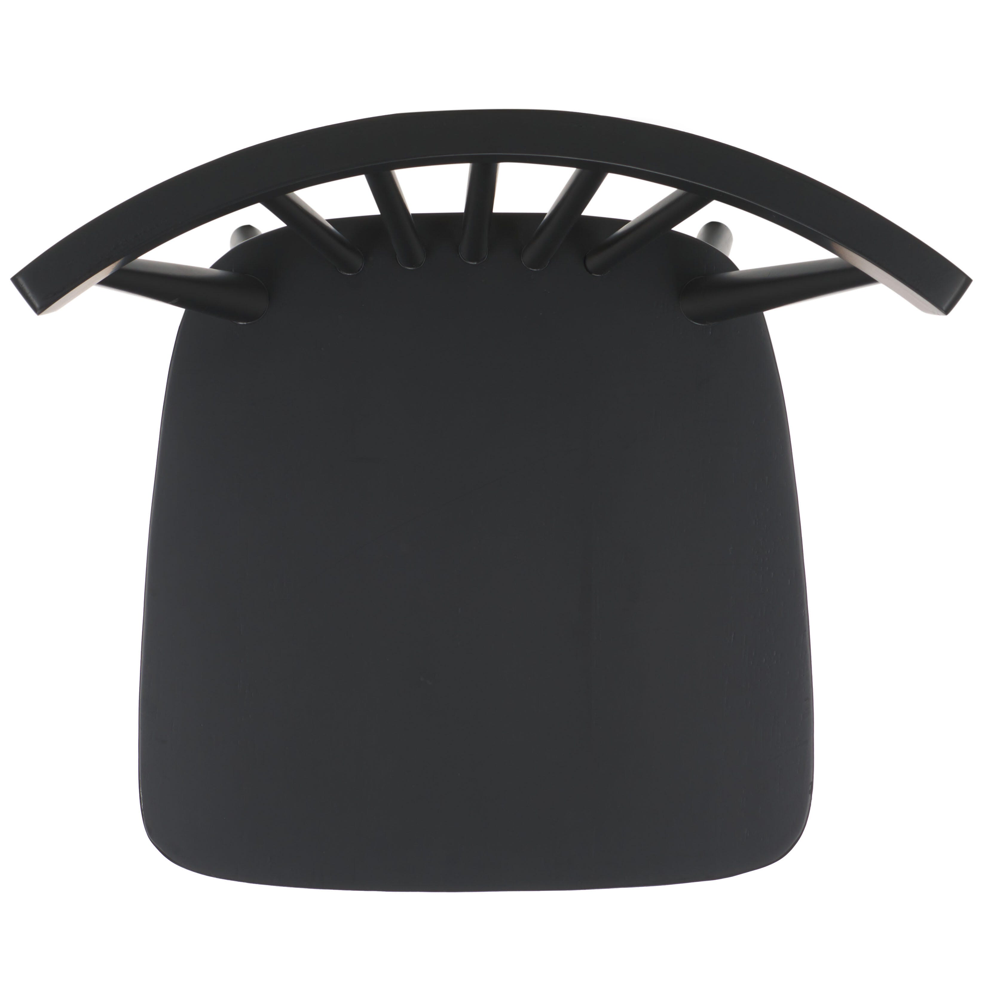 Safavieh Winona Dining Chair (Set of 2), Matte Black, large