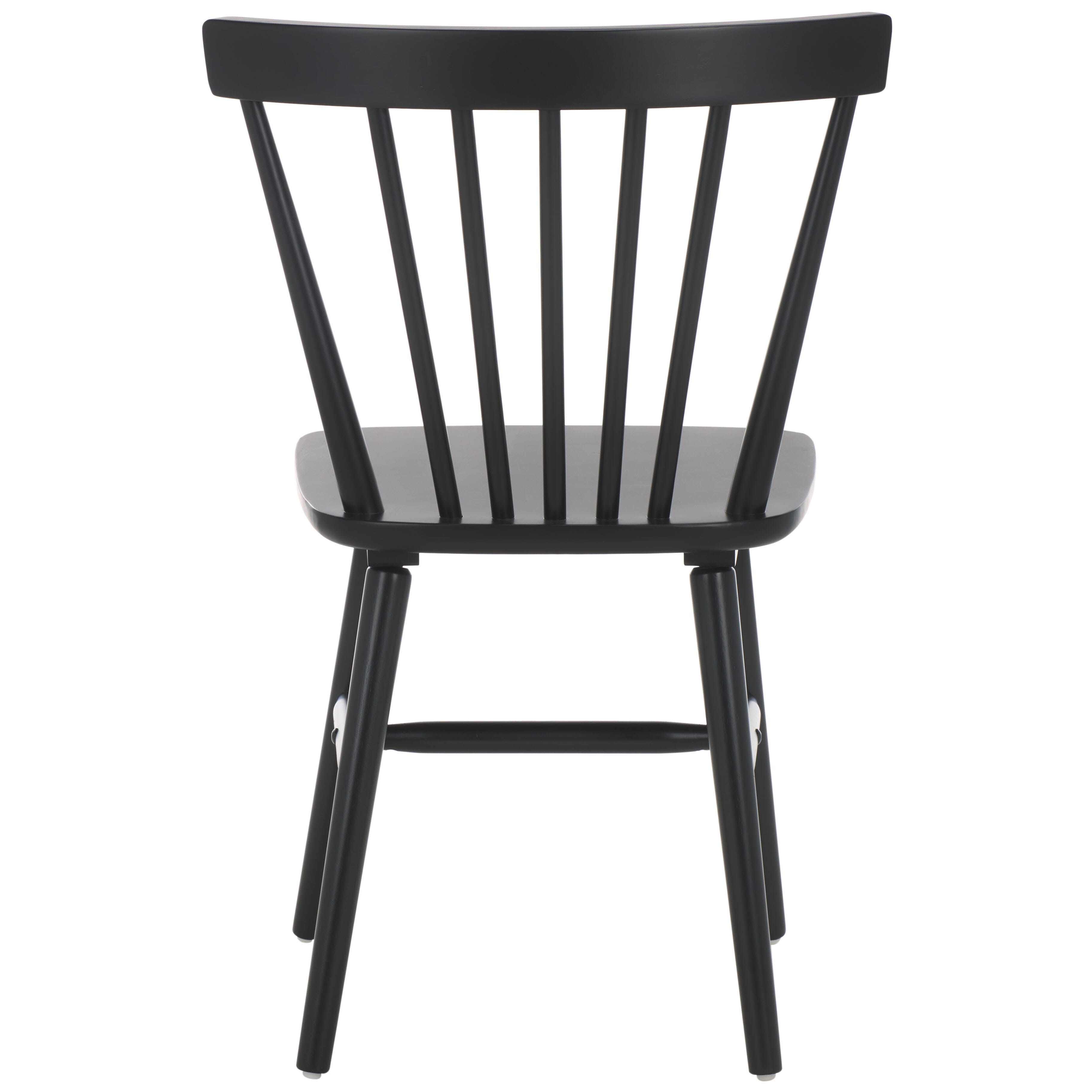 Safavieh Winona Dining Chair (Set of 2), Matte Black, large