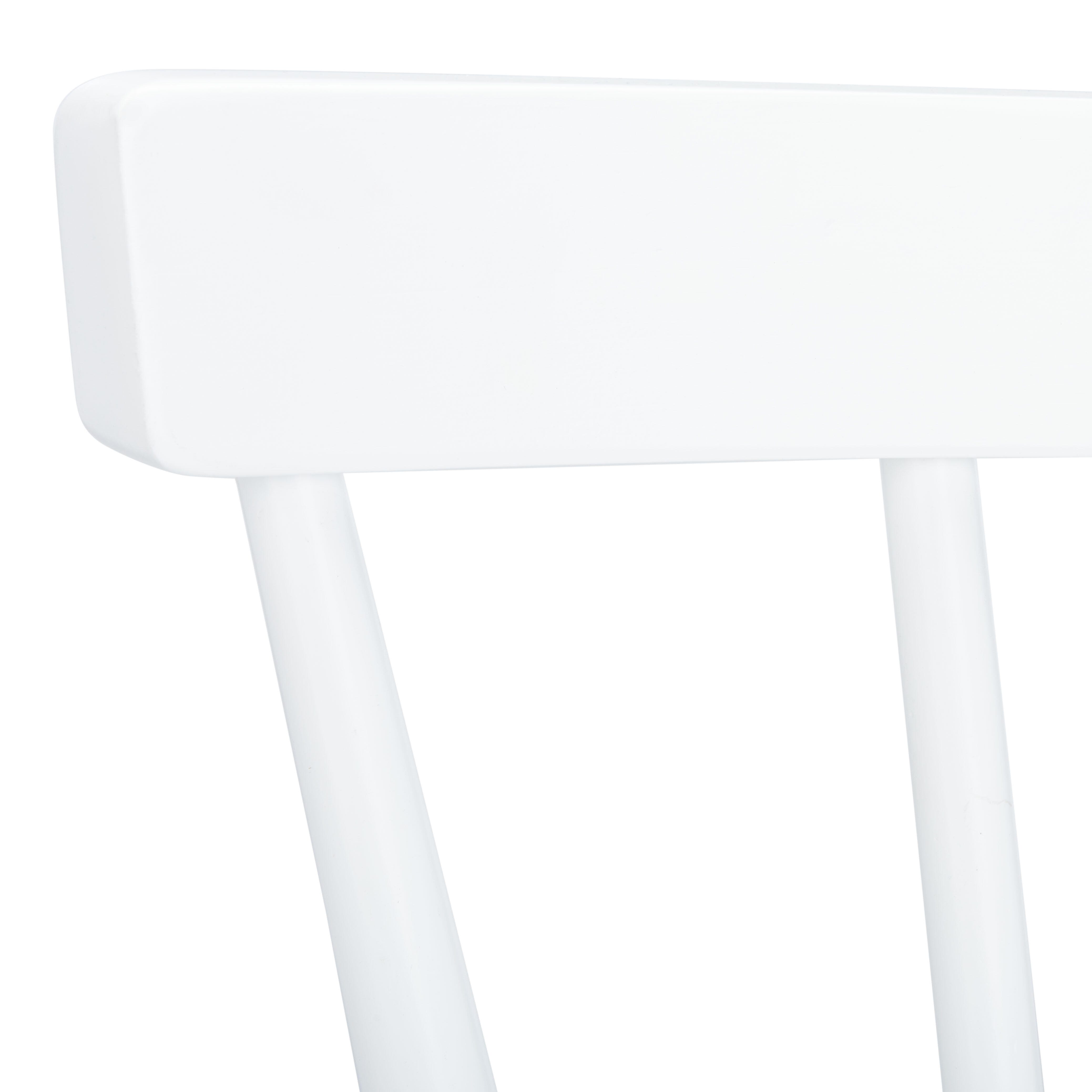 Safavieh Winona Dining Chair (Set of 2), White, large