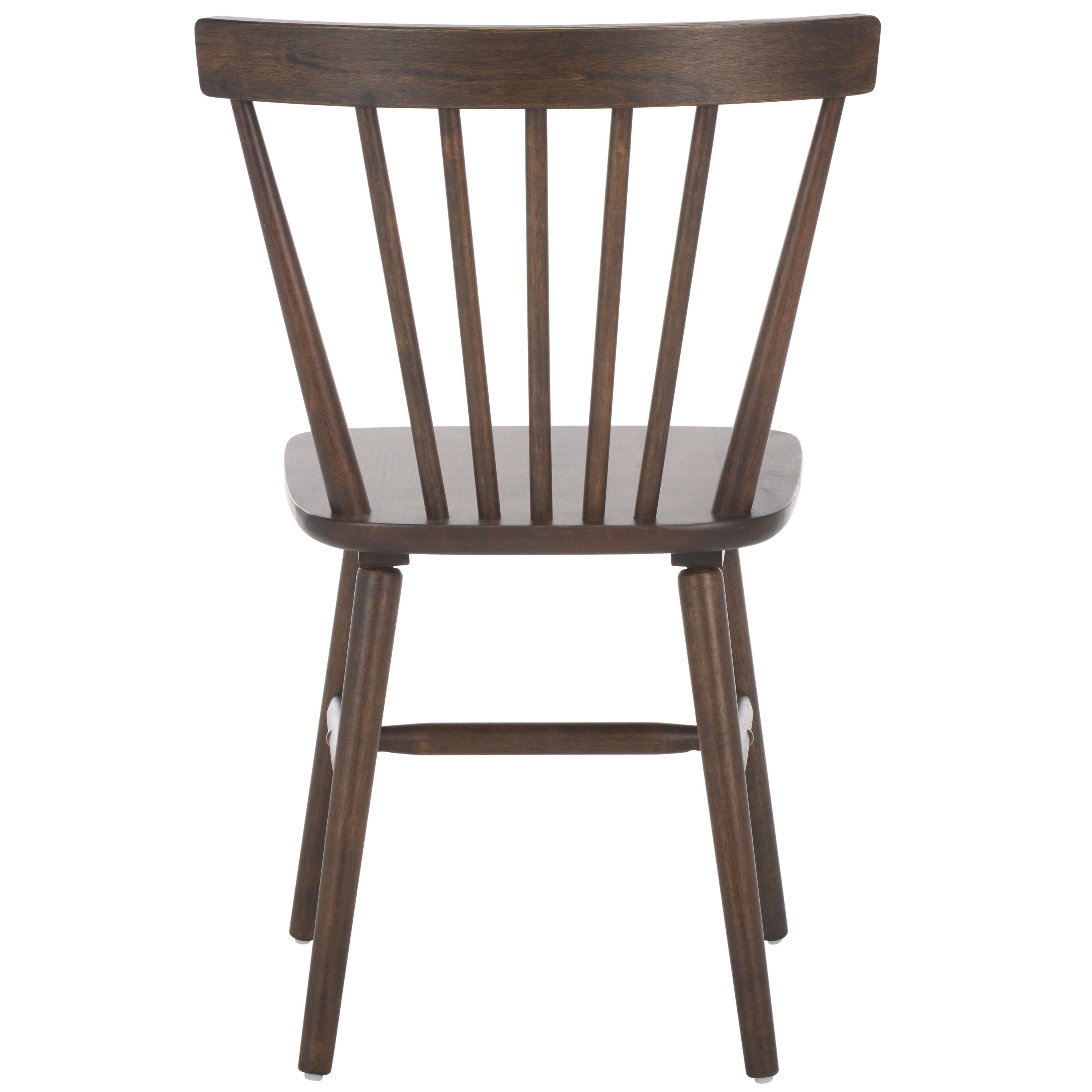 Safavieh Winona Dining Chair (Set of 2), Dark Walnut, large