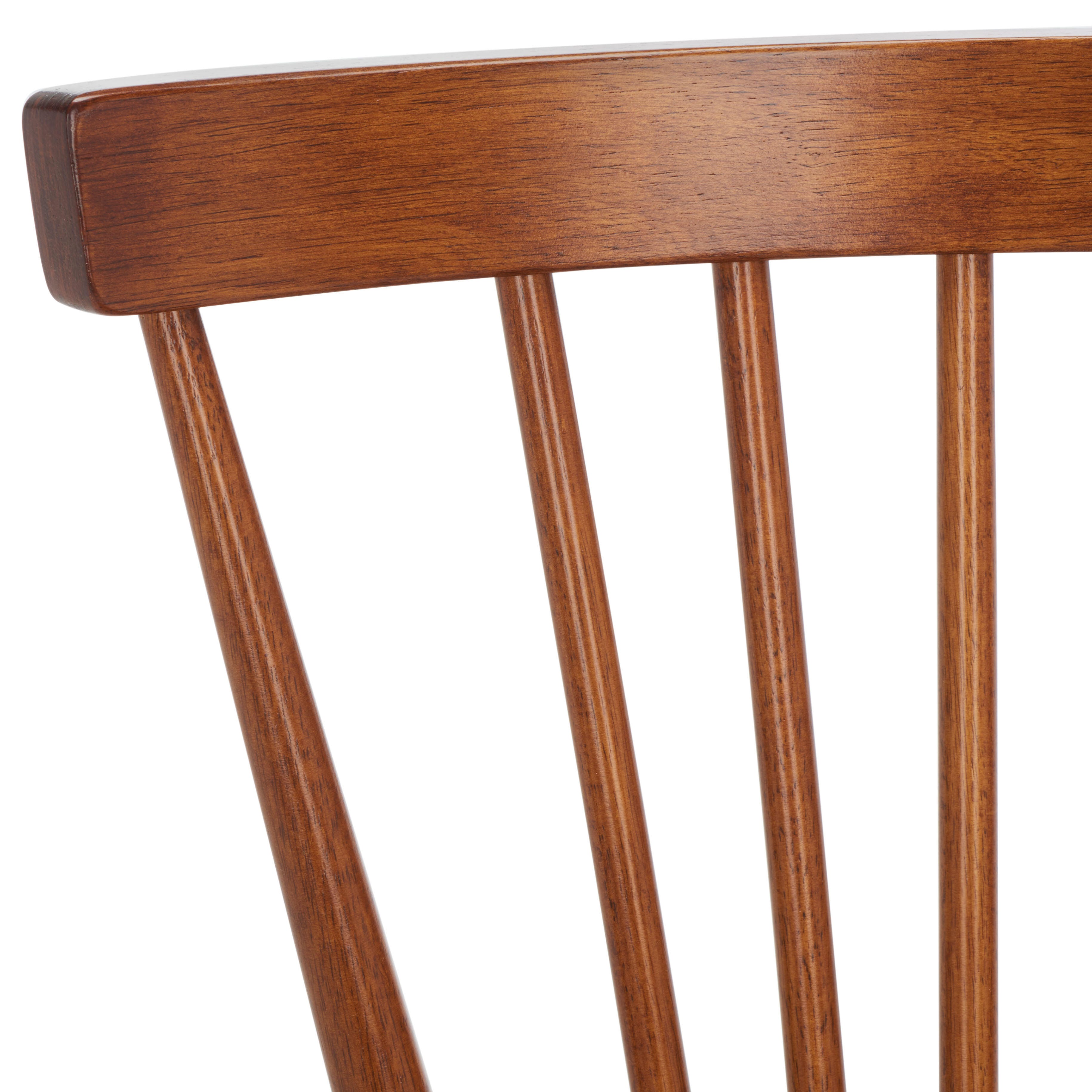 Safavieh Winona Dining Chair (Set of 2), Walnut, large