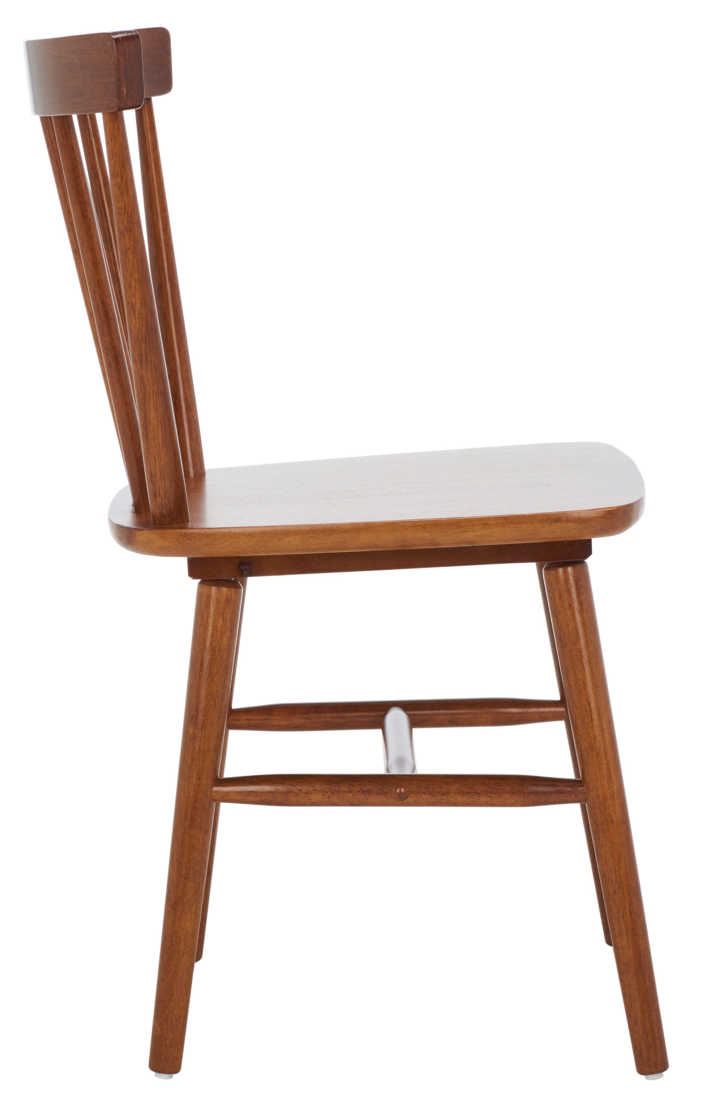 Safavieh Winona Dining Chair (Set of 2), Walnut, large