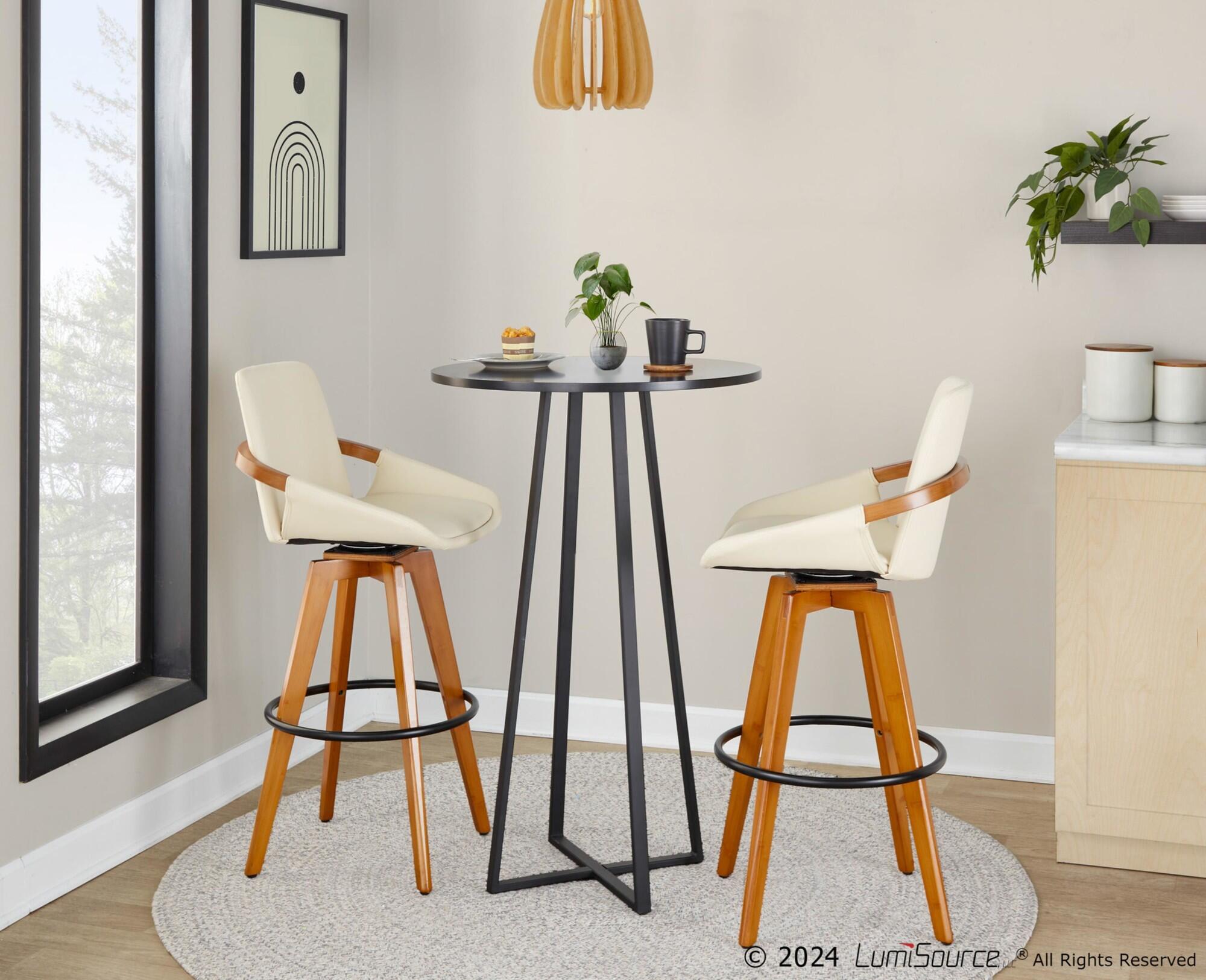 LumiSource Cosmo Bar Height Bar Stool, , large