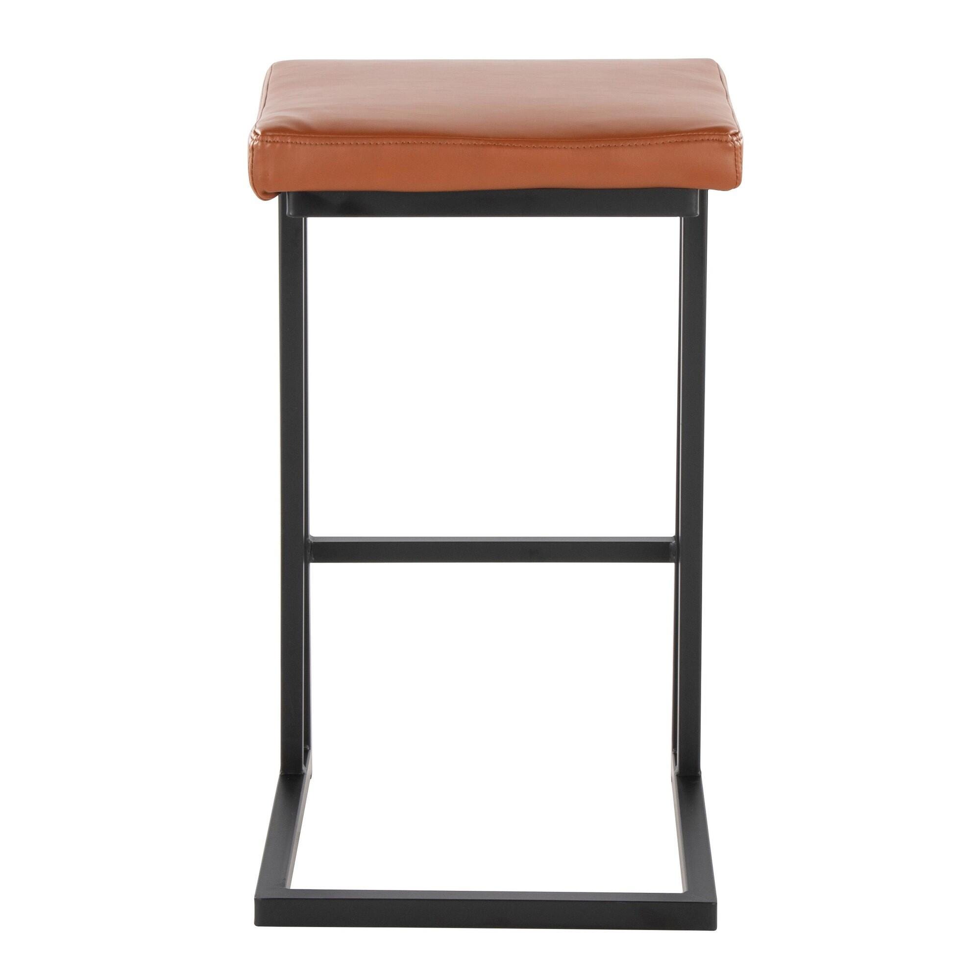 LumiSource Roman Counter Height Bar Stool (Set of 2), , large